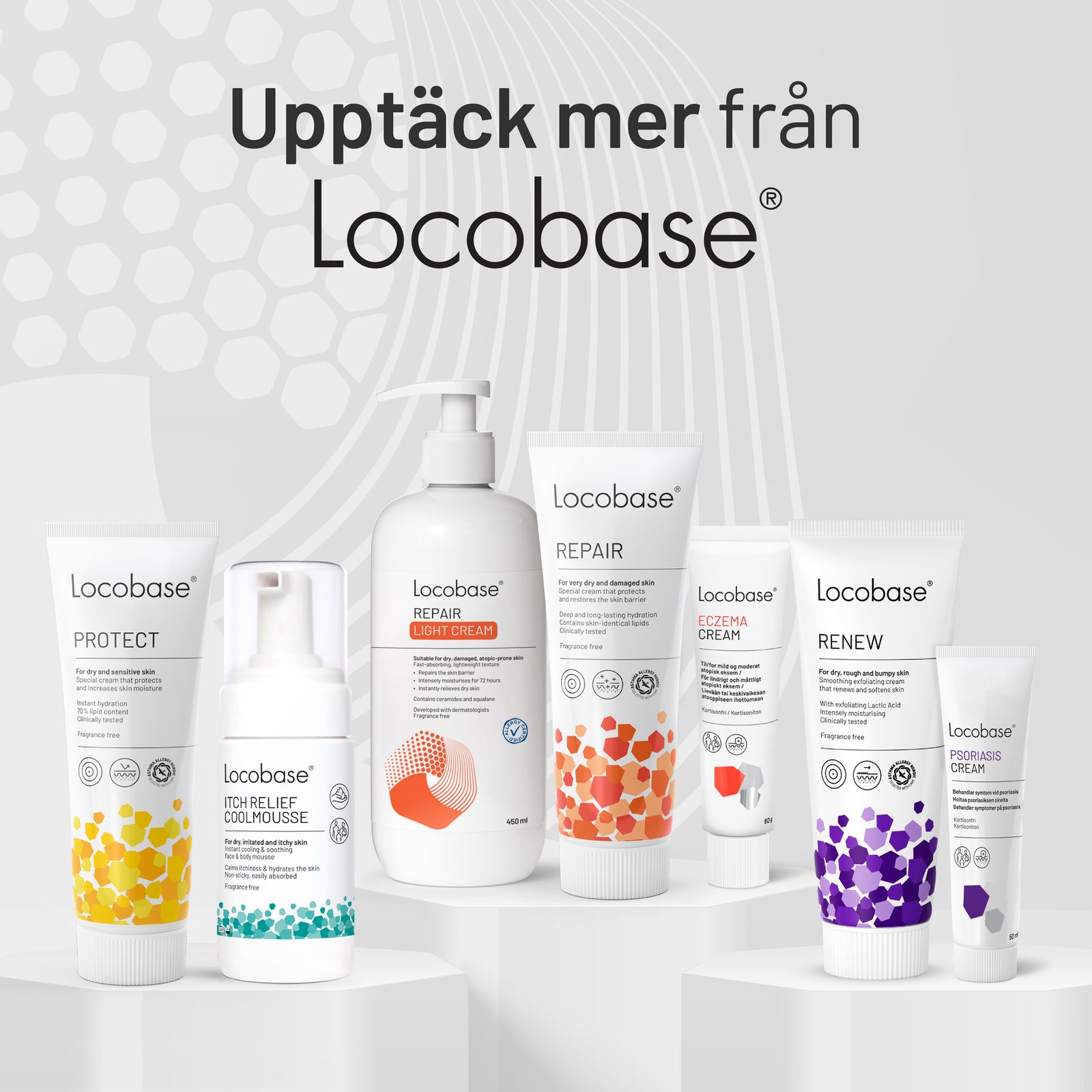 Locobase Fet kräm för torr hud 350 g