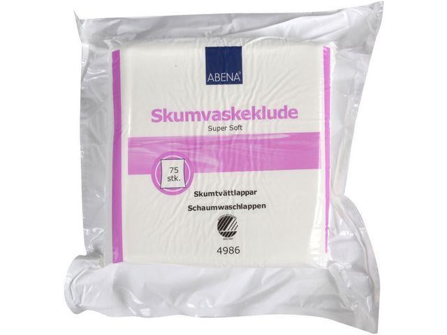 Abena Skumtvättlapp Super Soft 75 st