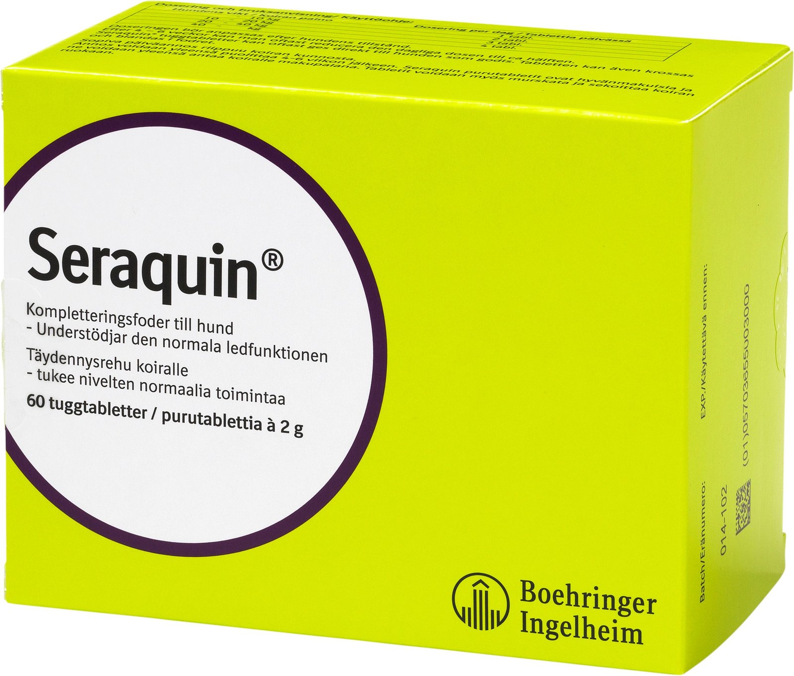 Seraquin Tabletter 2 g 60 st