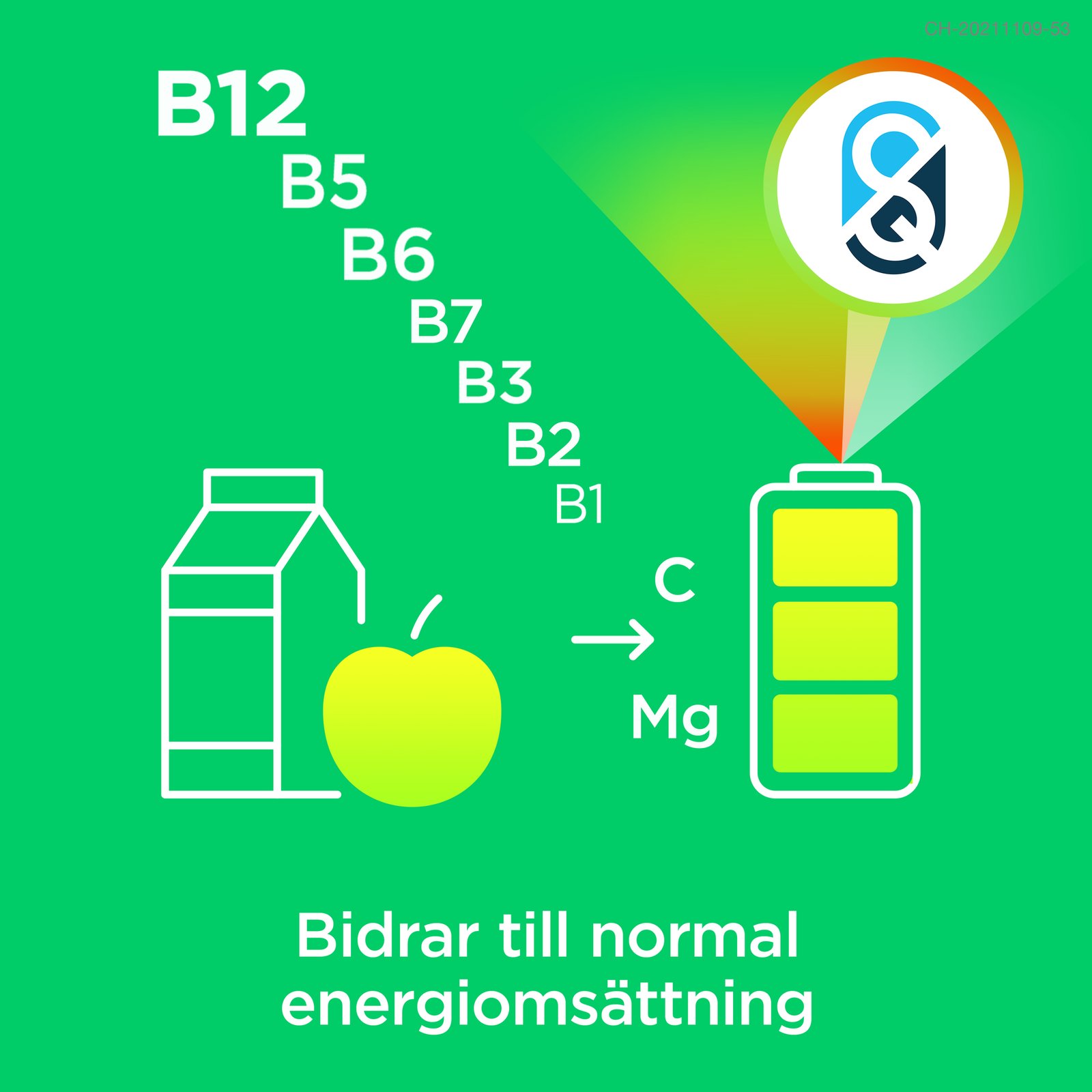 Berocca Energy Apelsin 15 brustabletter