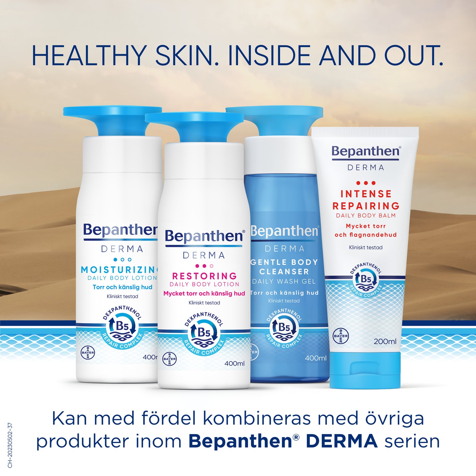 Bepanthen DERMA Gentle Body Cleanser 400 ml