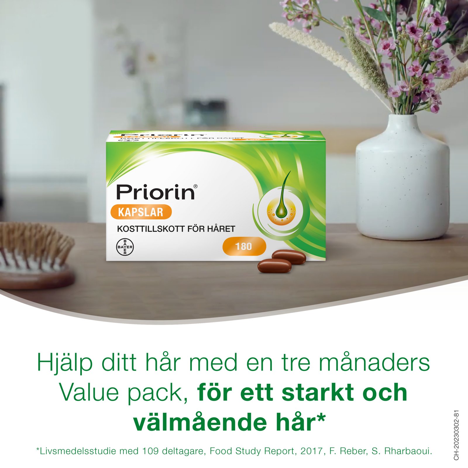 Priorin 180 kapslar
