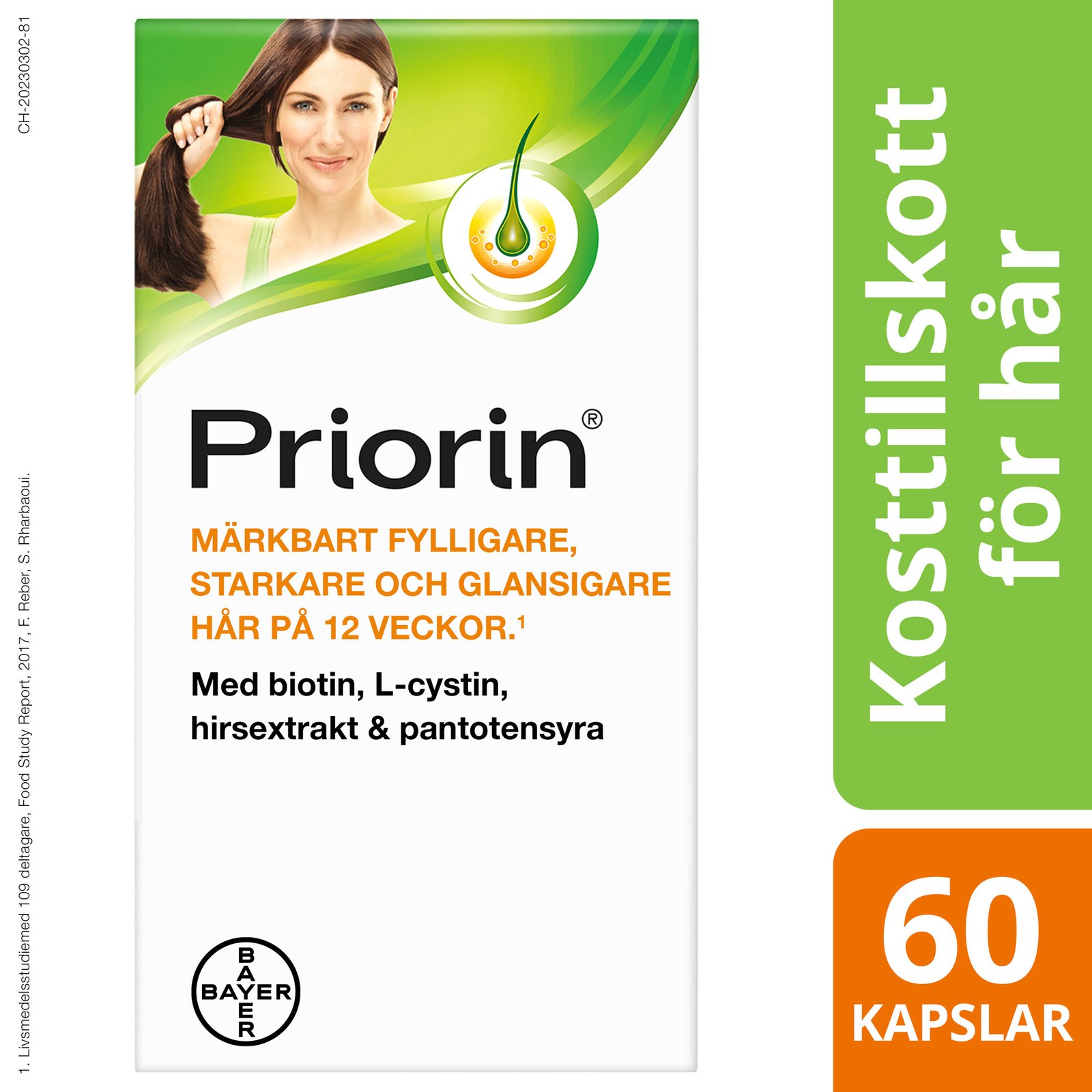 Priorin 60 kapslar