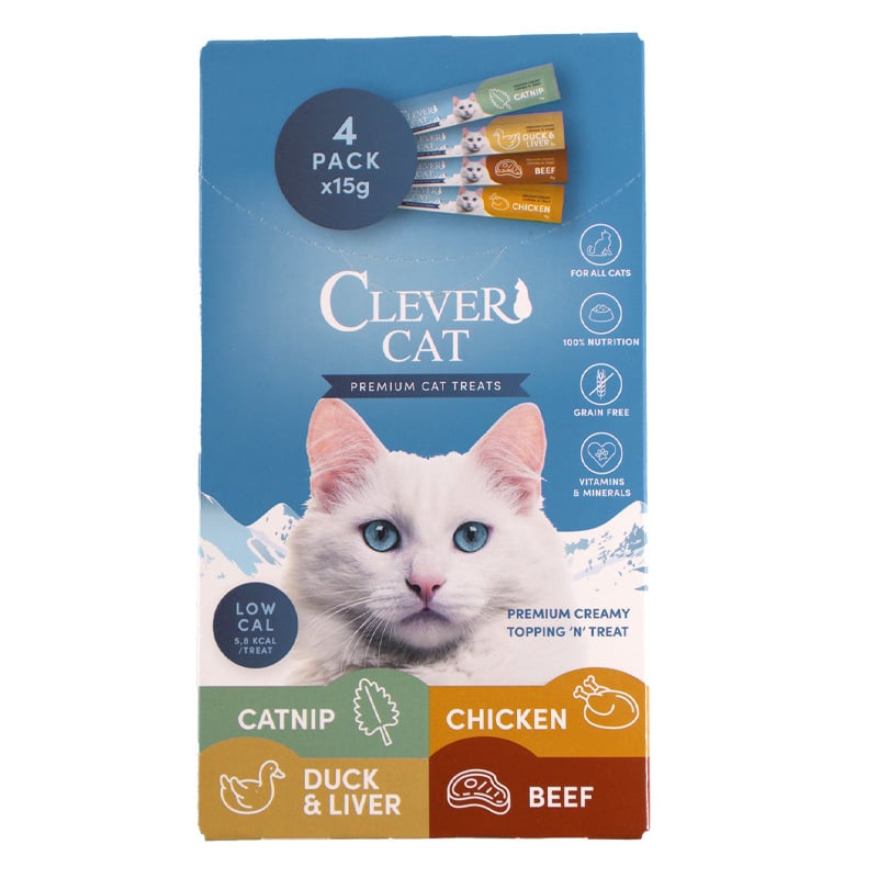 Clever Cat Creamy Cat 4 st