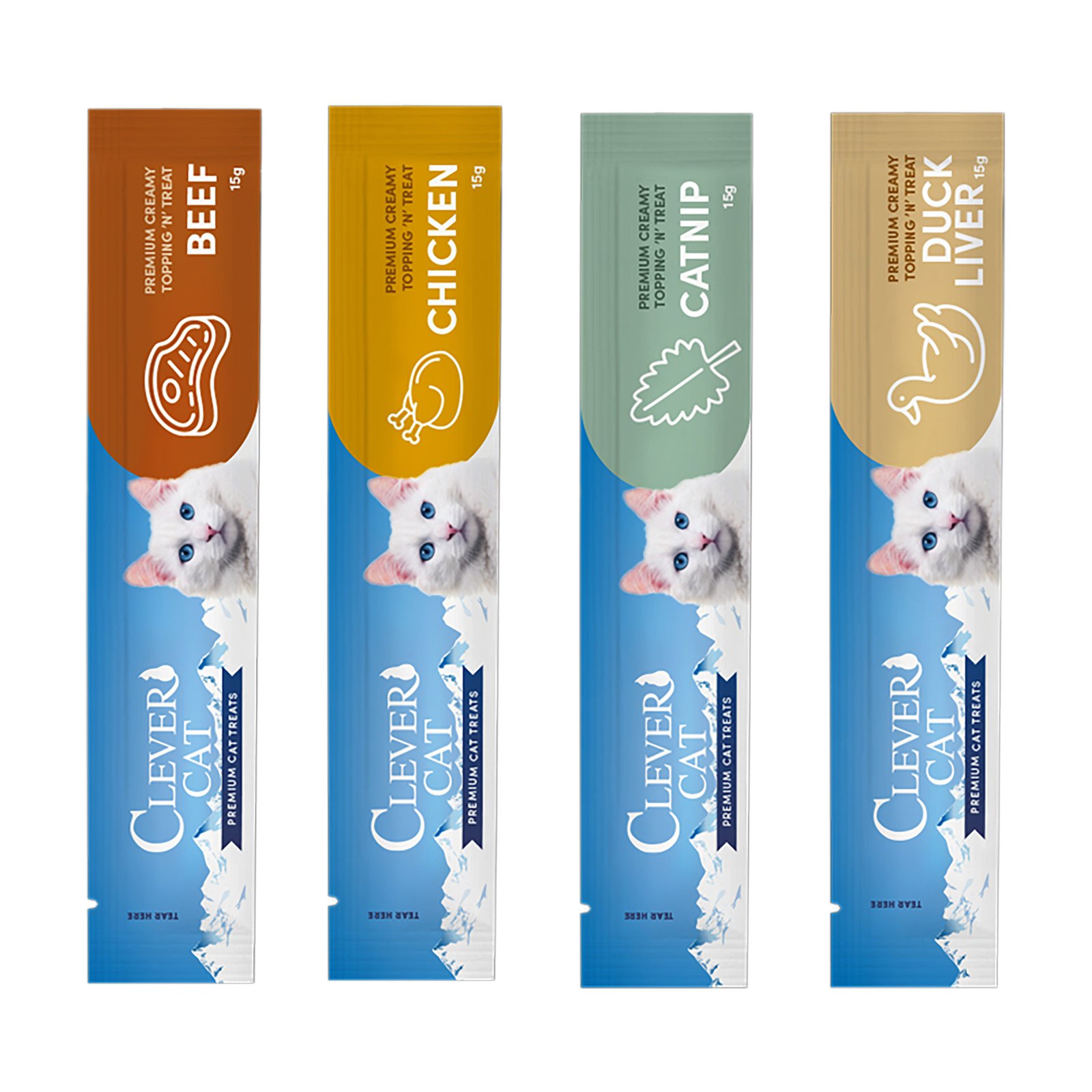 Clever Cat Creamy Cat 4 st