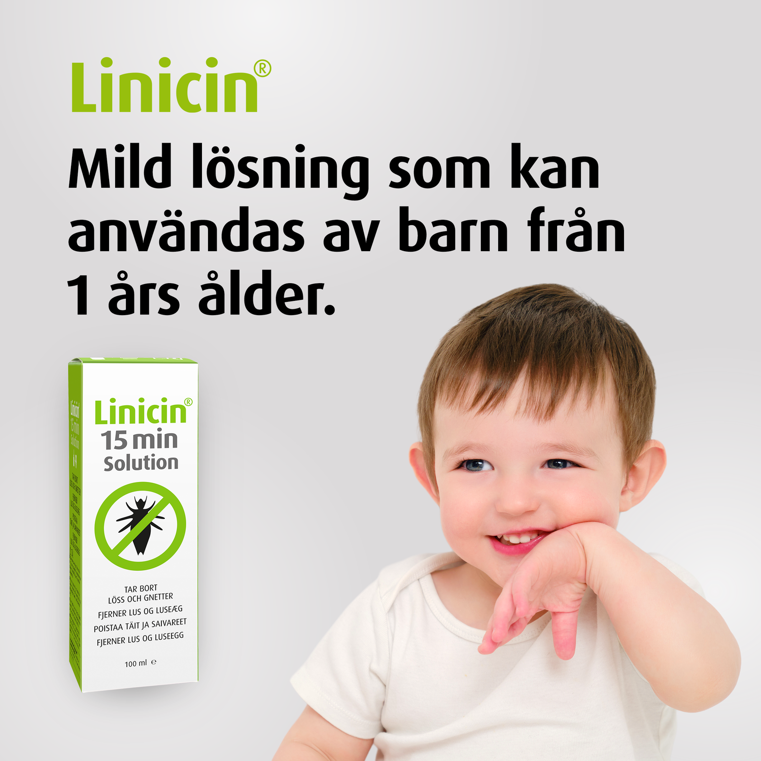 Linicin 15 min Solution Lusmedel 100 ml
