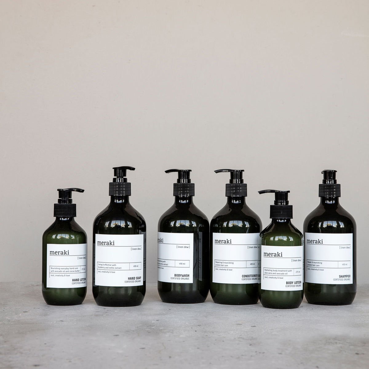 meraki Hand Soap Linen dew 490 ml