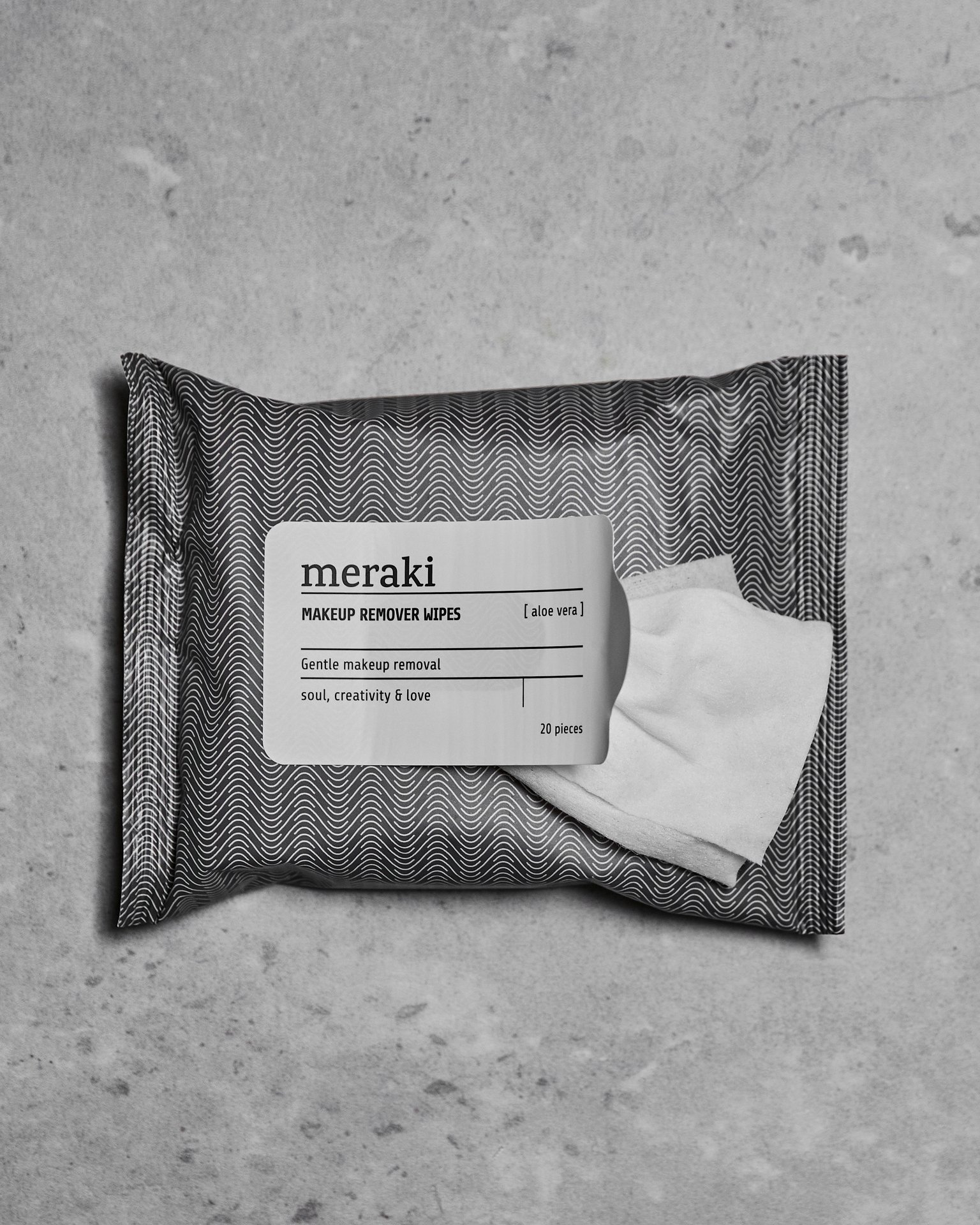 Meraki Makeup Remover Wipes Aloe Vera
