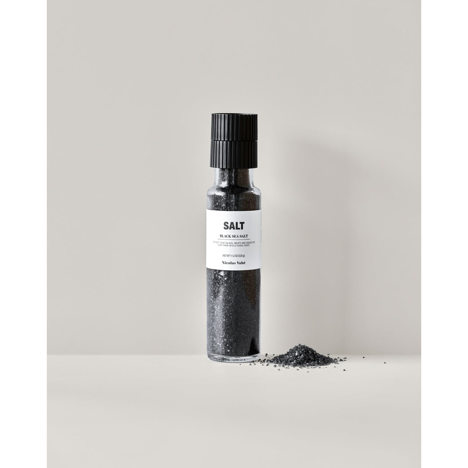Nicolas Vahé Salt, Black 320 g