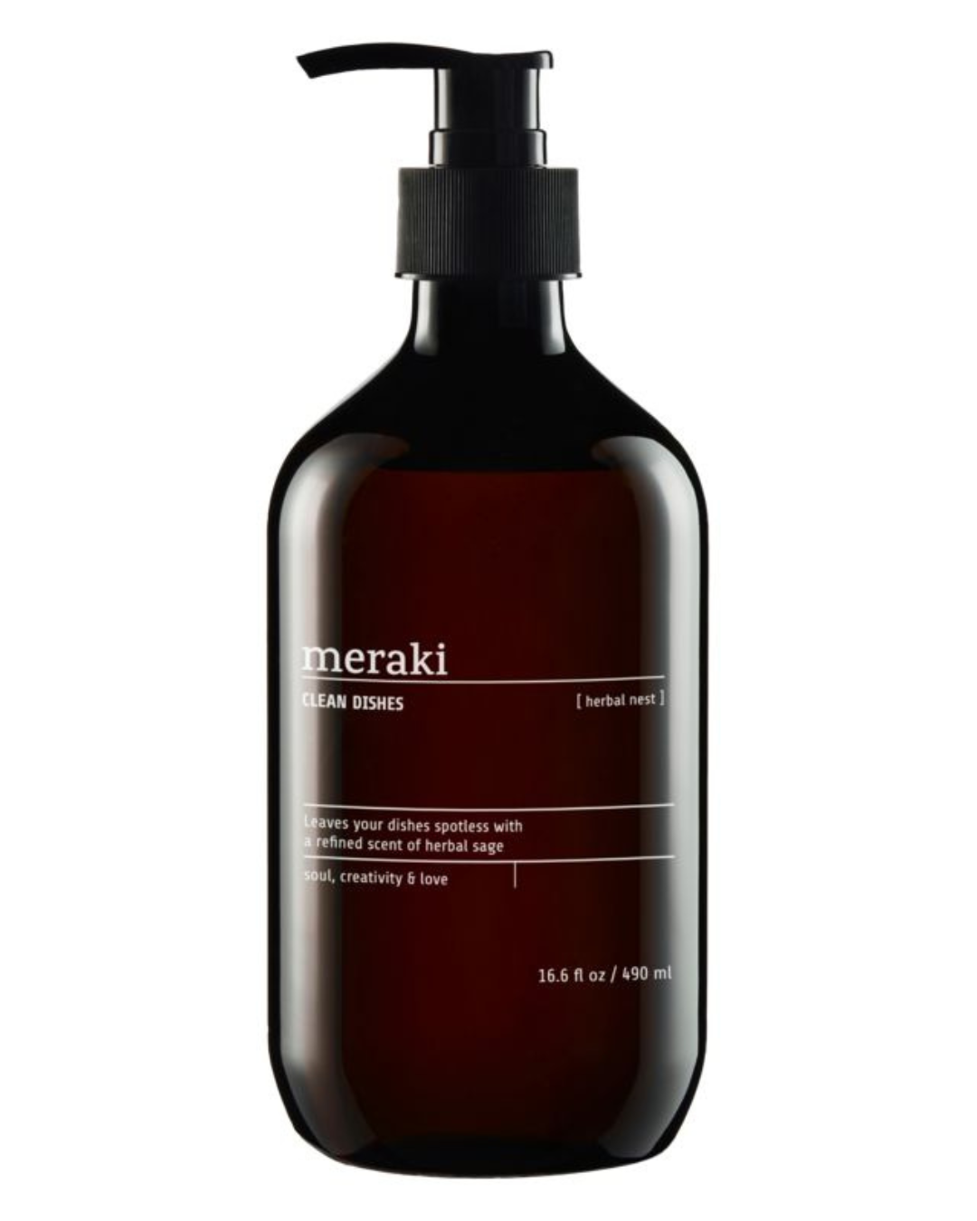 Meraki Diskmedel Herbal Nest 490 ml