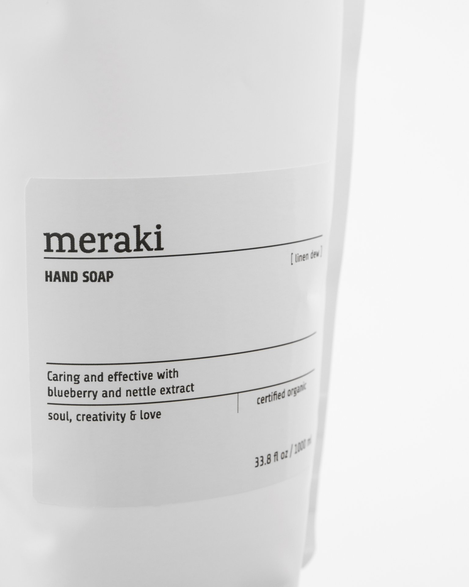 Meraki Hand Soap Linen Dew Refill 1000 ml