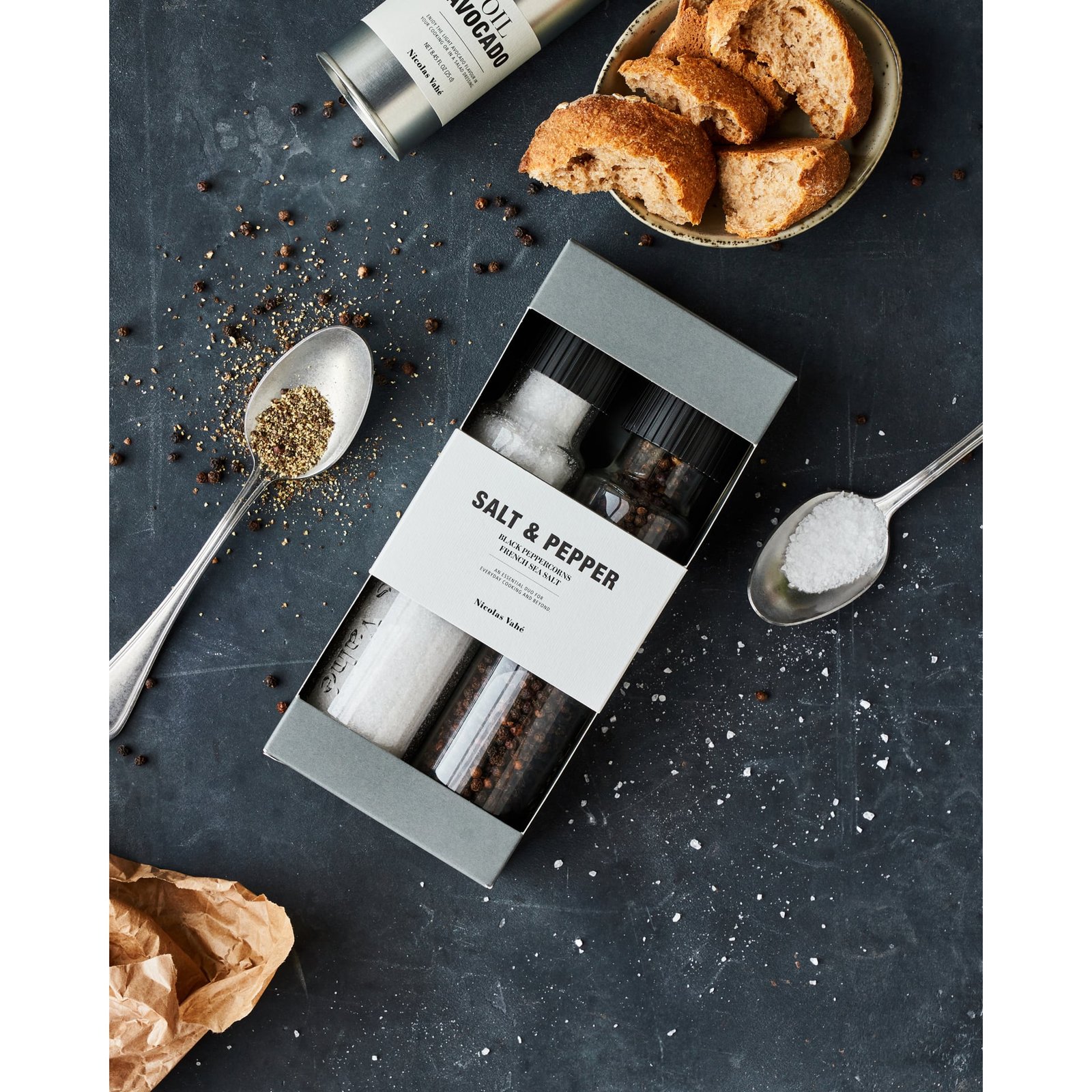 Nicolas Vahé Gift Box Salt & Pepper 335 g + 140 g