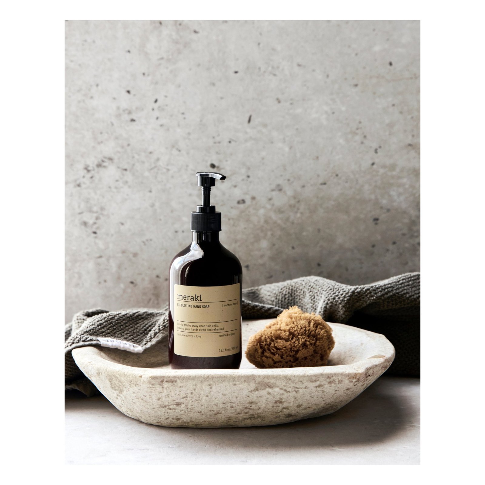 Meraki Exfoliating Hand Soap Northern Dawn 490 ml