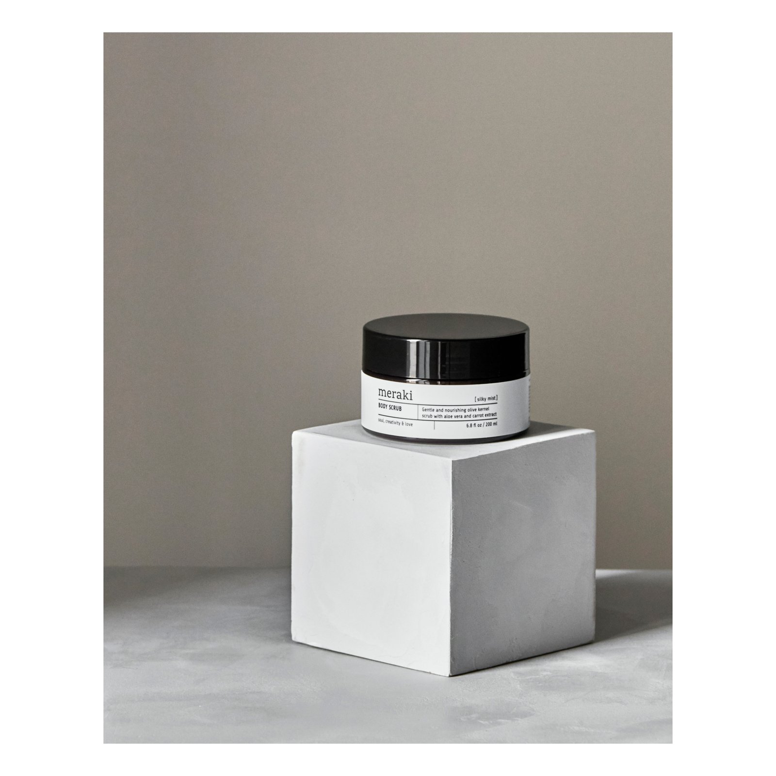 Meraki Body scrub Silky mist 200 ml