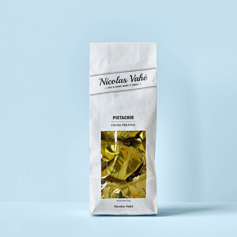 Nicolas Vahé Cocoa Truffle Pistachio 110 g