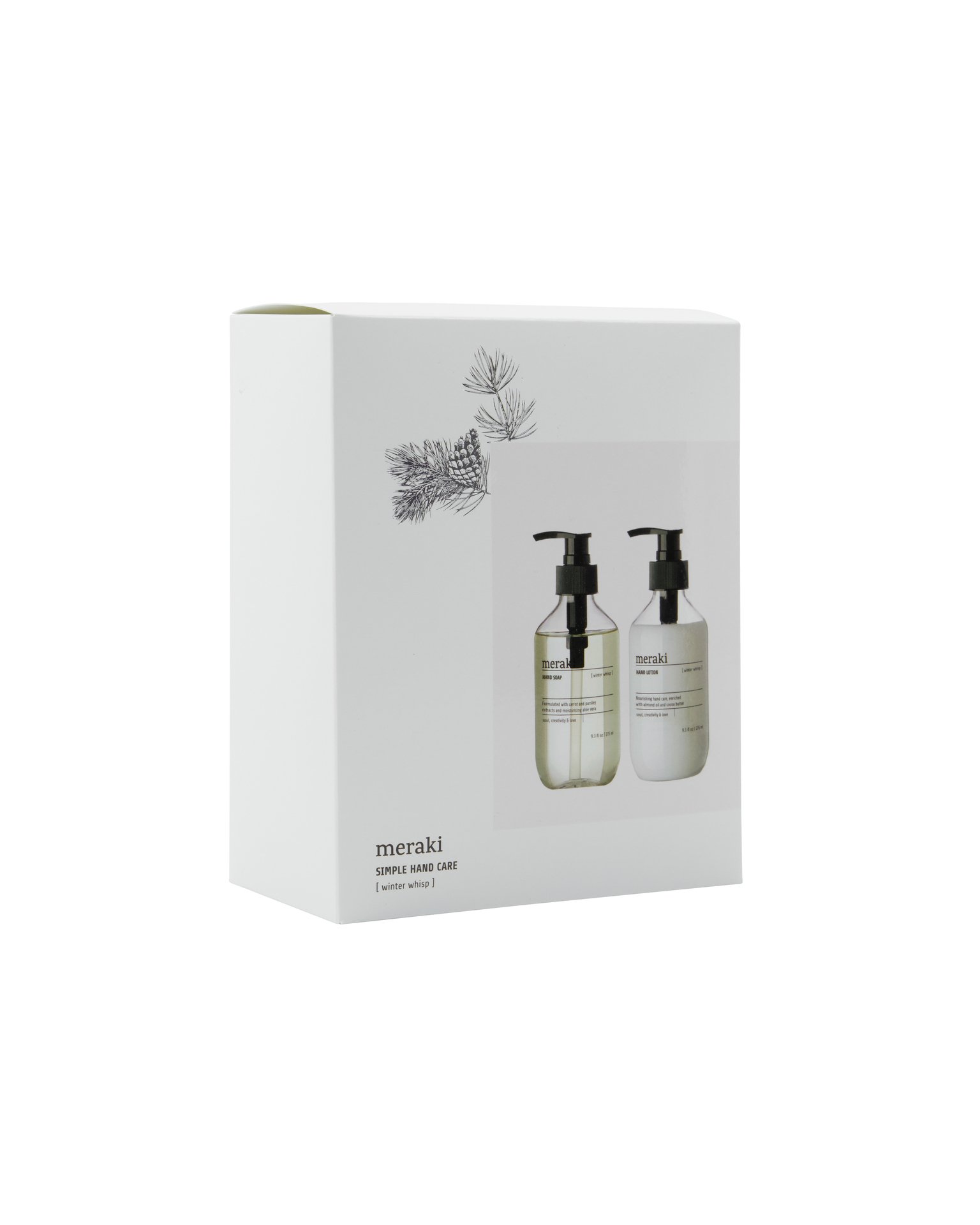 Meraki Gift box Winter Whisp Hand Soap + Hand Lotion 275 ml