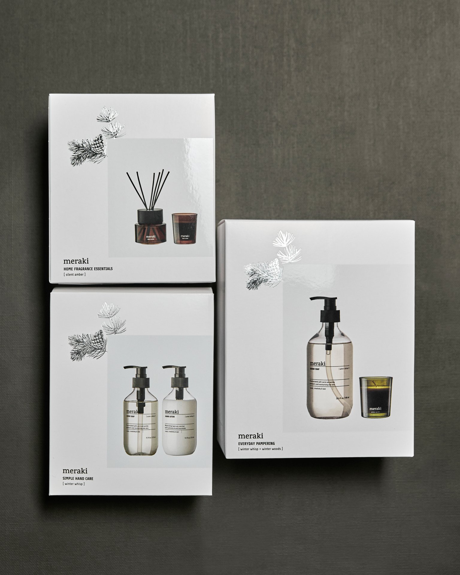 Meraki Gift box Winter Whisp Hand Soap + Hand Lotion 275 ml