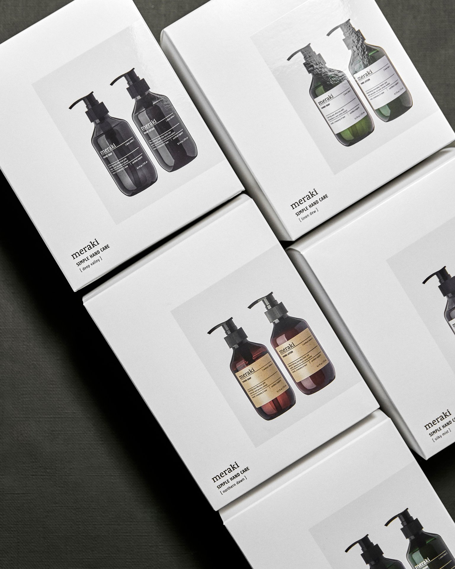 Meraki Presentask Linen Dew Simple Hand Care 2 x 275 ml
