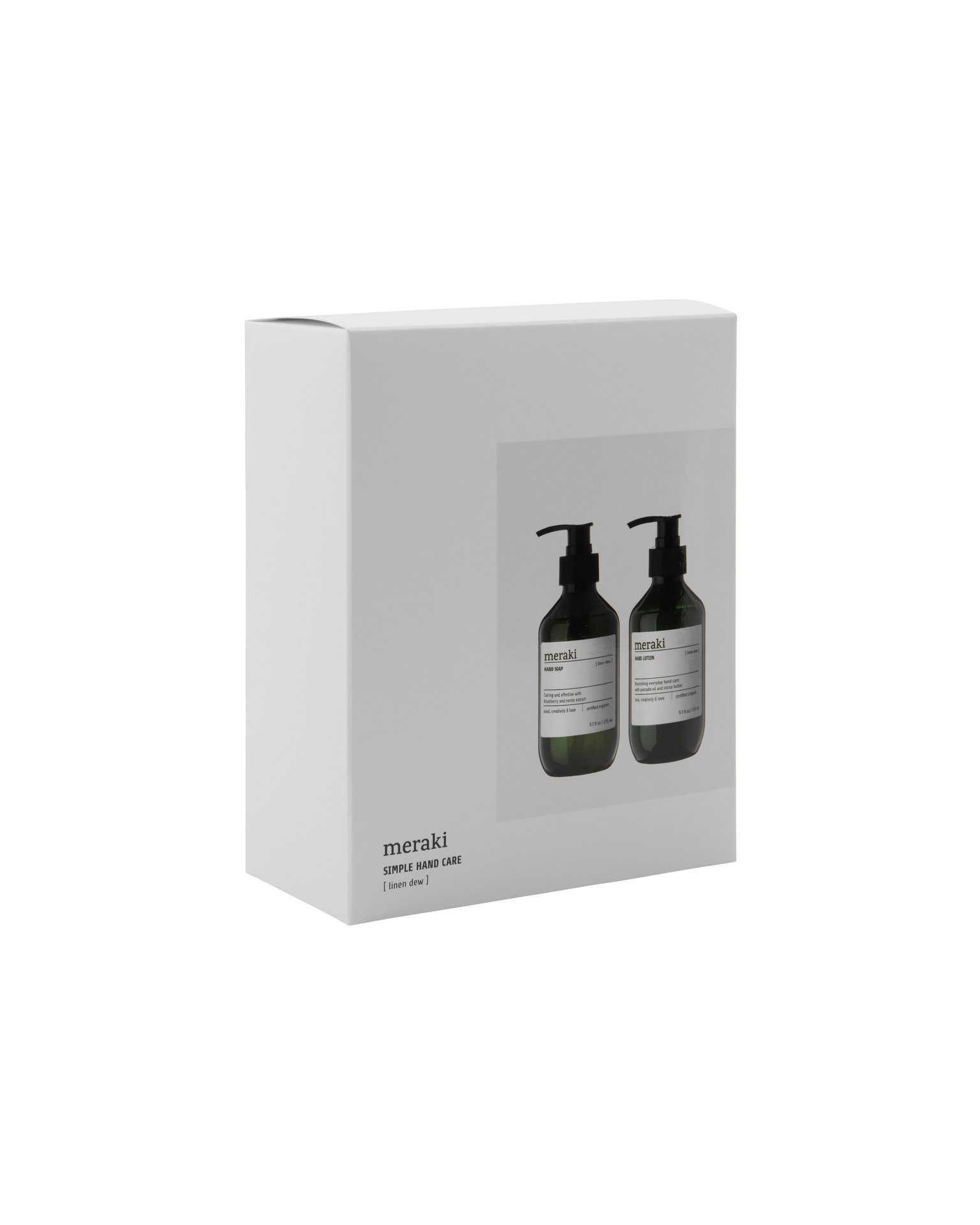 Meraki Presentask Linen Dew Simple Hand Care 2 x 275 ml