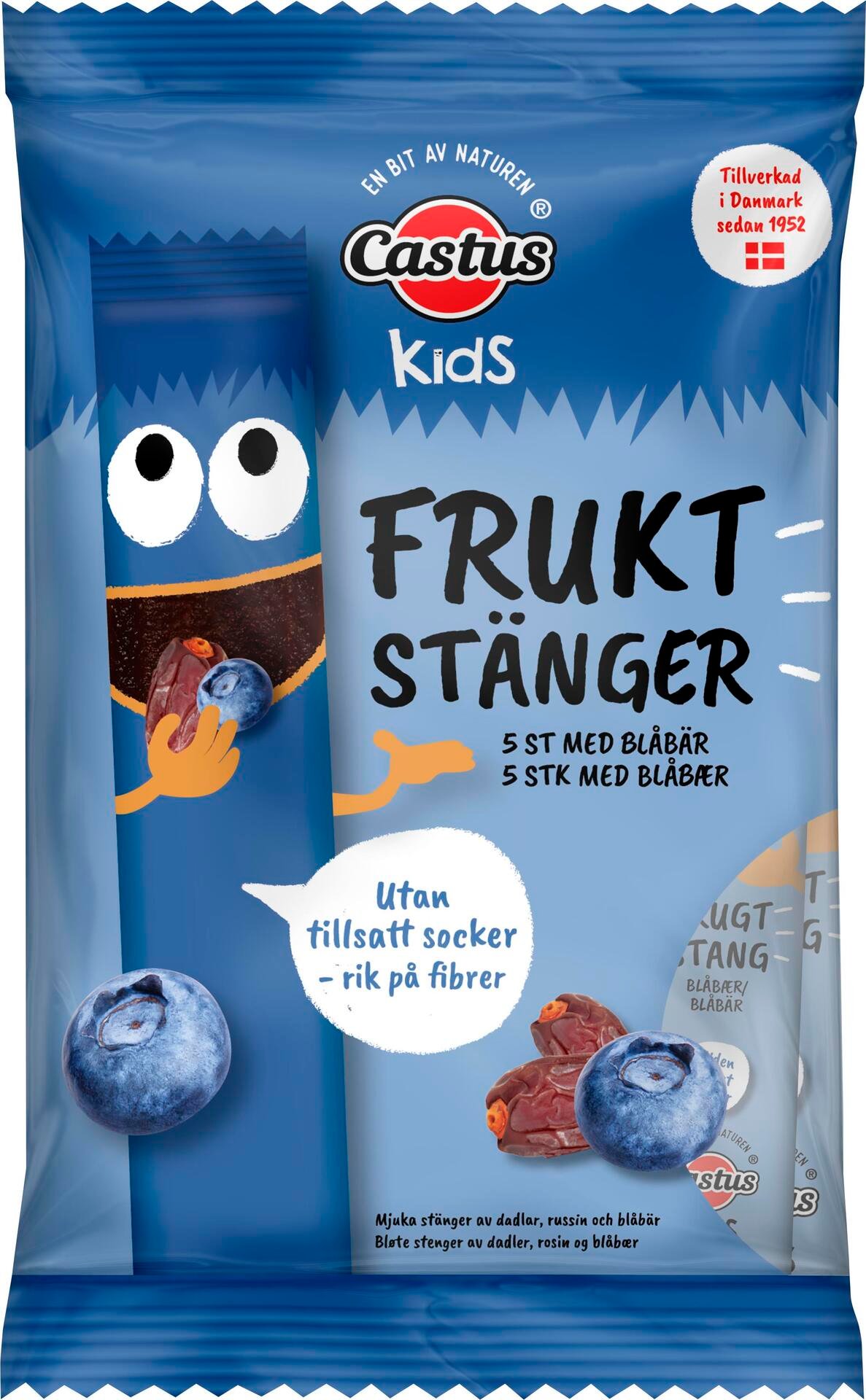 Castus Fruktstång Blåbär 5x20 g