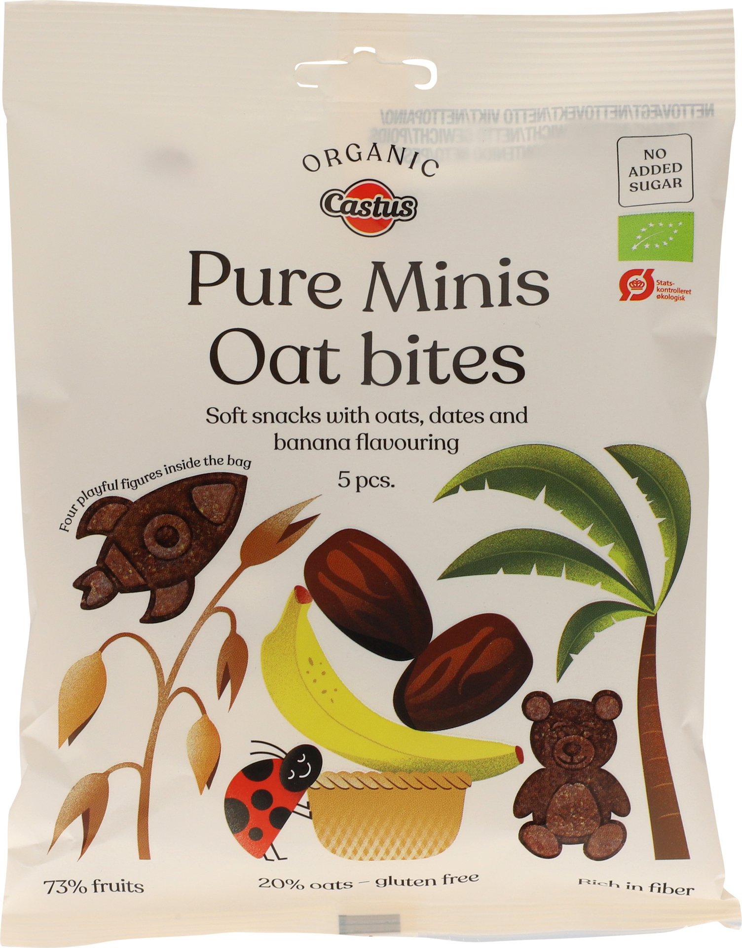 Castus Havrebites Banan EKO