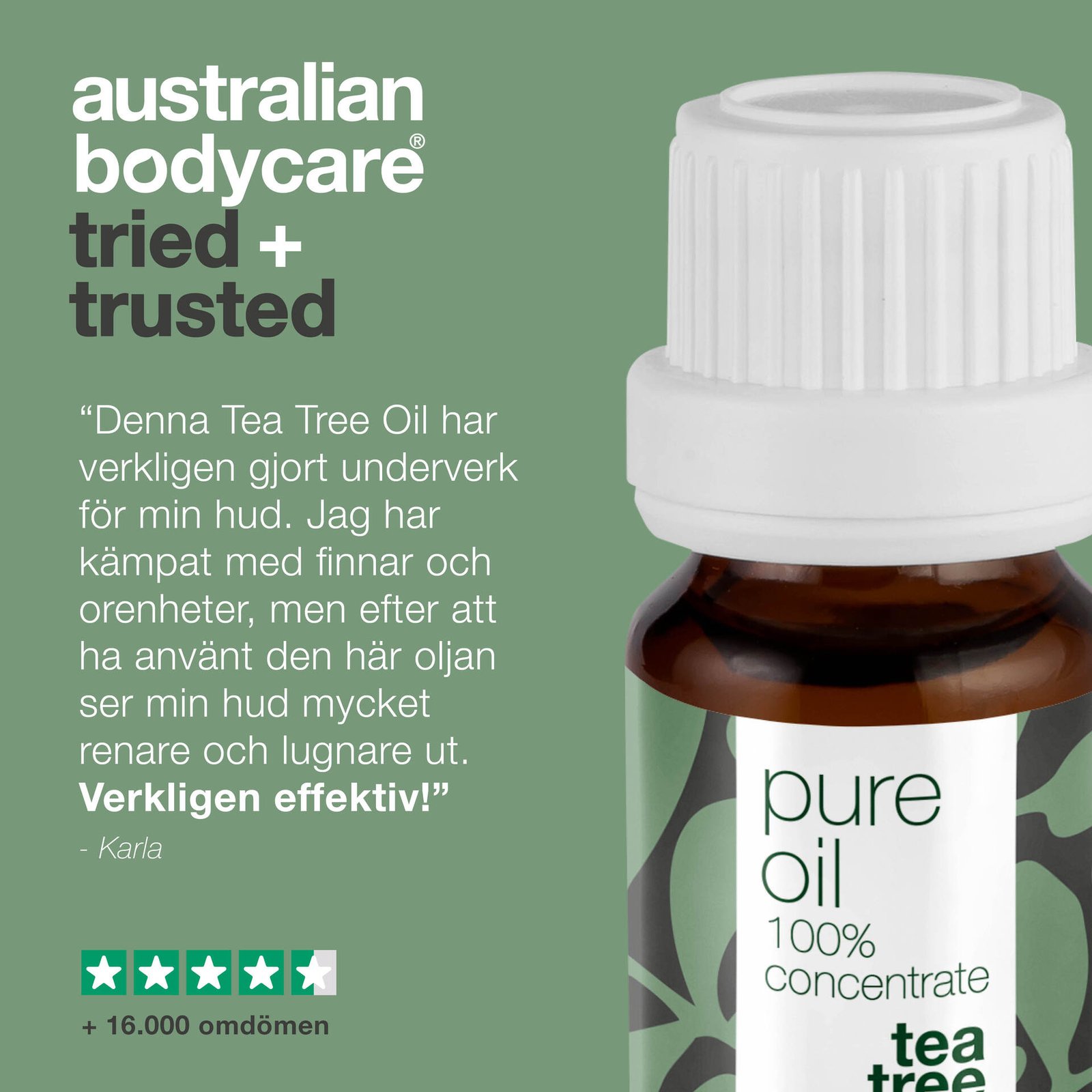 Australian Bodycare 100% Ren Tea Tree Oil 10 ml
