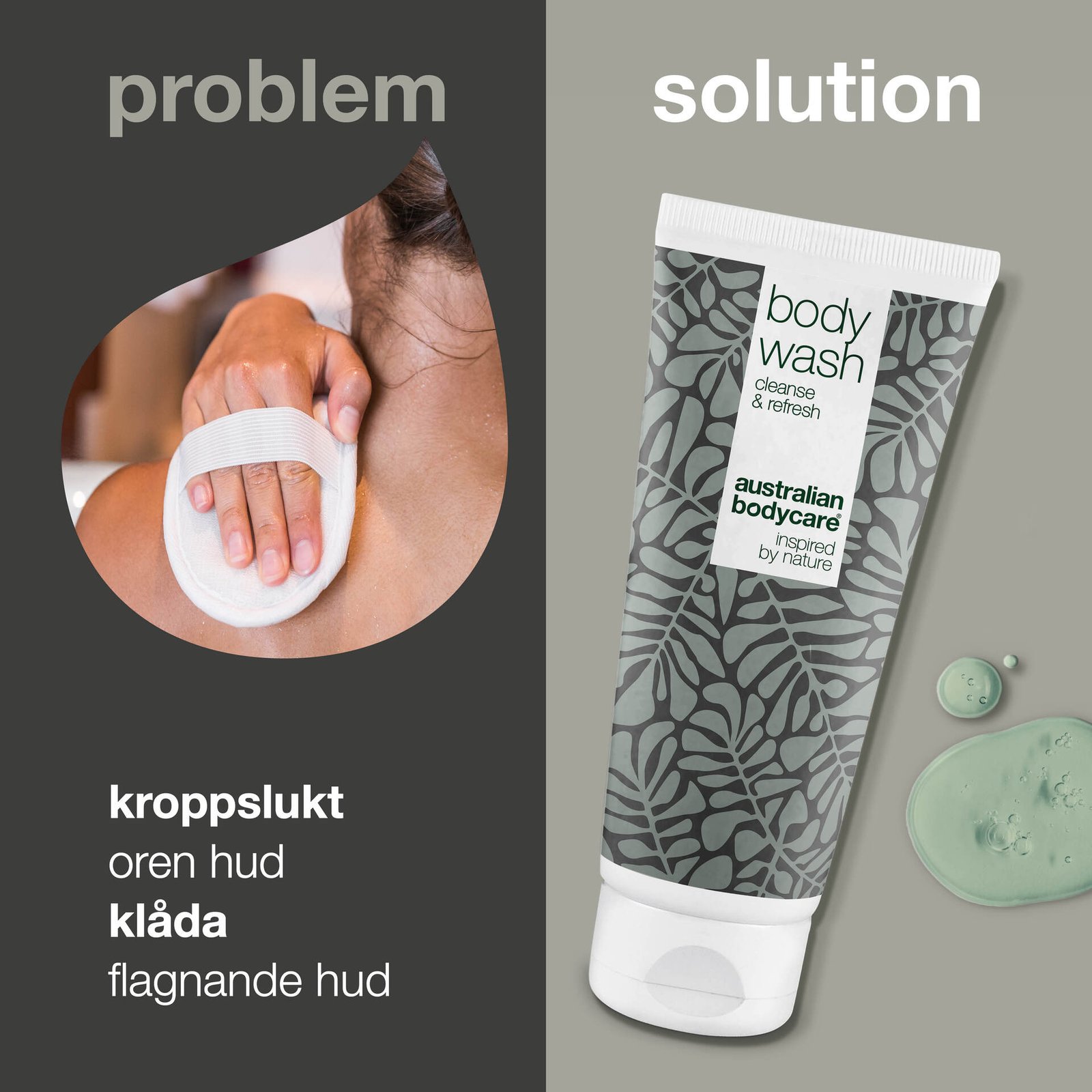 Australian Bodycare Duschtvål Oren hud och Svettlukt 200 ml