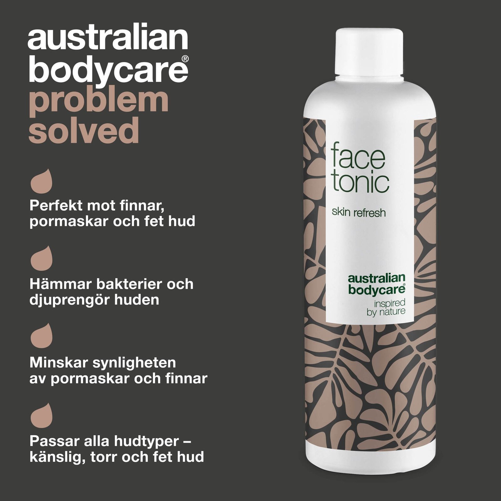 Australian Bodycare Toner mot finnar 150 ml