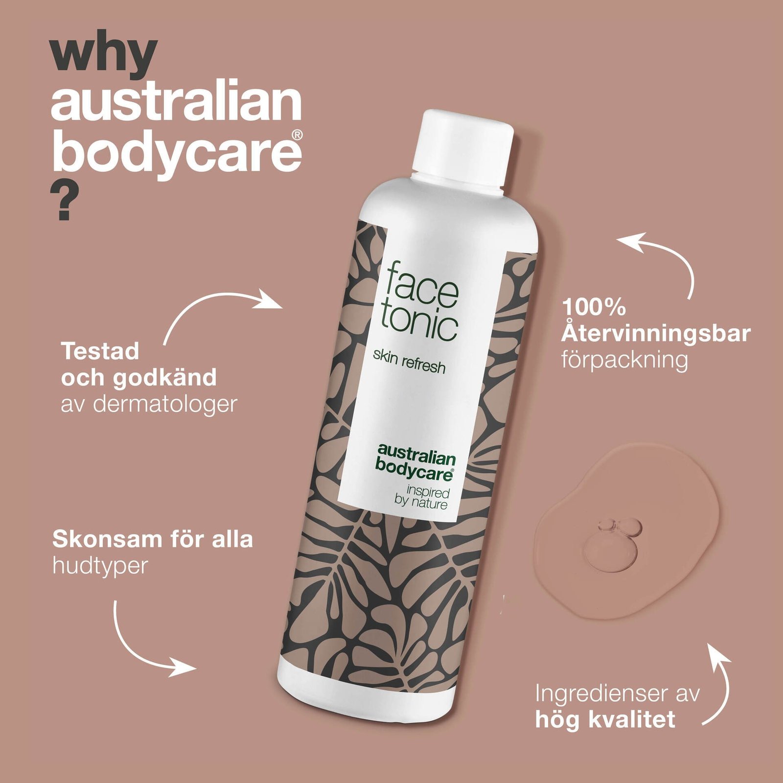 Australian Bodycare Toner mot finnar 150 ml