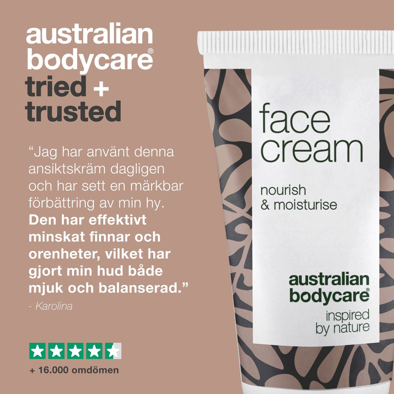 Australian Bodycare Ansiktskräm mot finnar och oren hud 50 ml