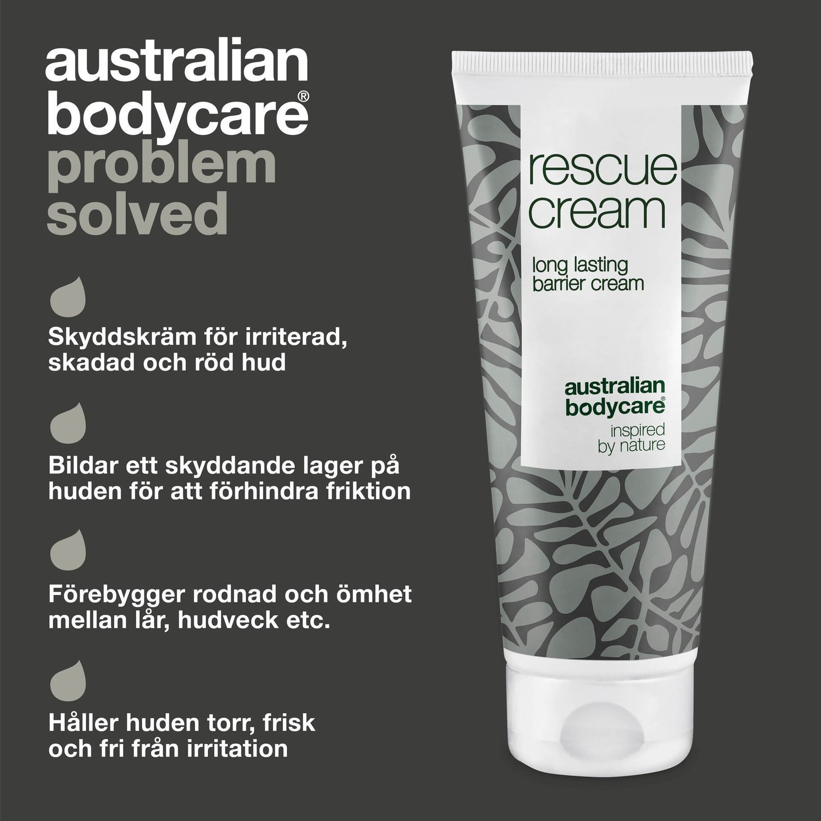 Australian Bodycare Barriärkräm vid irriterad och röd hud på kroppen 100 ml