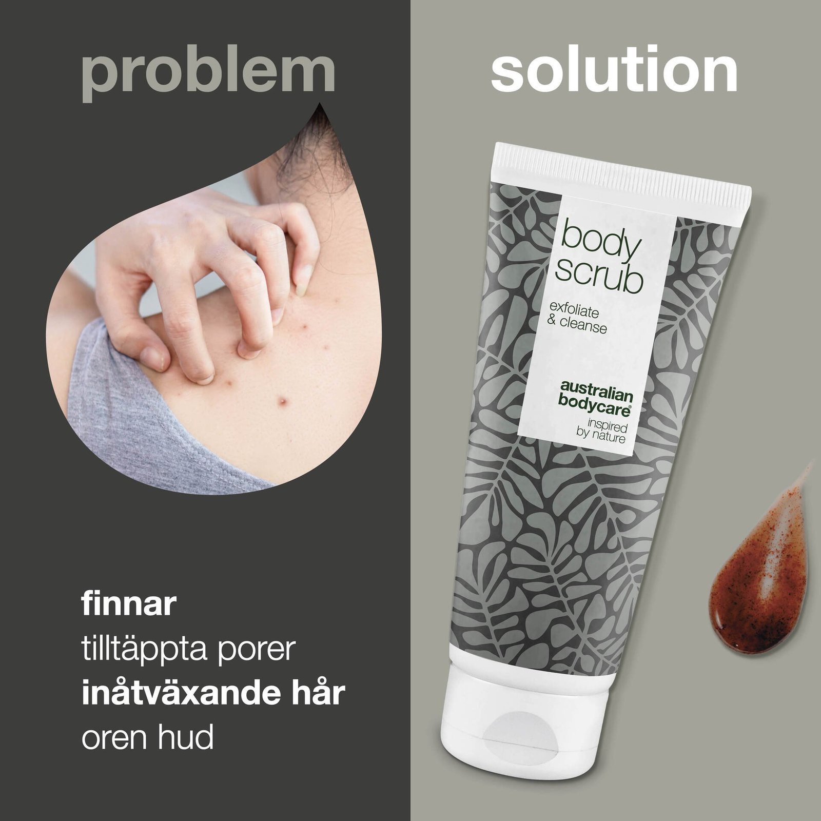 Australian Bodycare Kroppsskrubb mot oren hud 200 ml