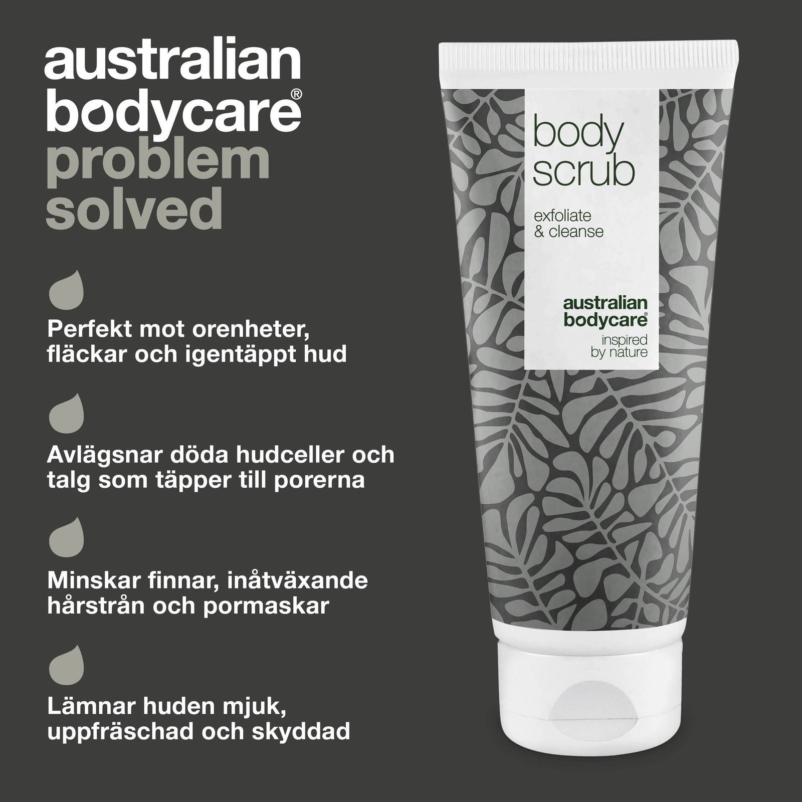 Australian Bodycare Kroppsskrubb mot oren hud 200 ml