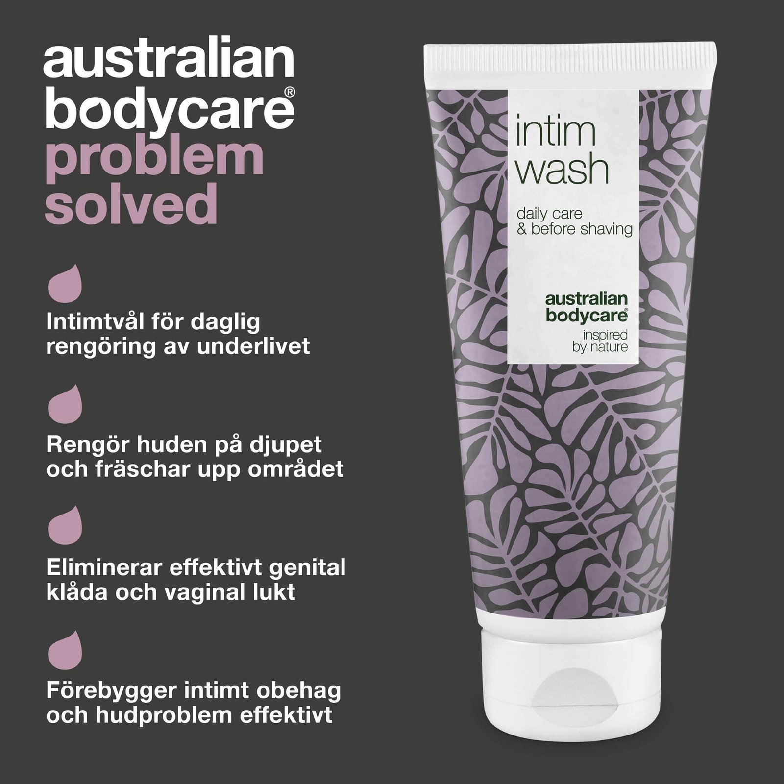Australian Bodycare Intimtvål vid lukt, torrhet och klåda 200 ml