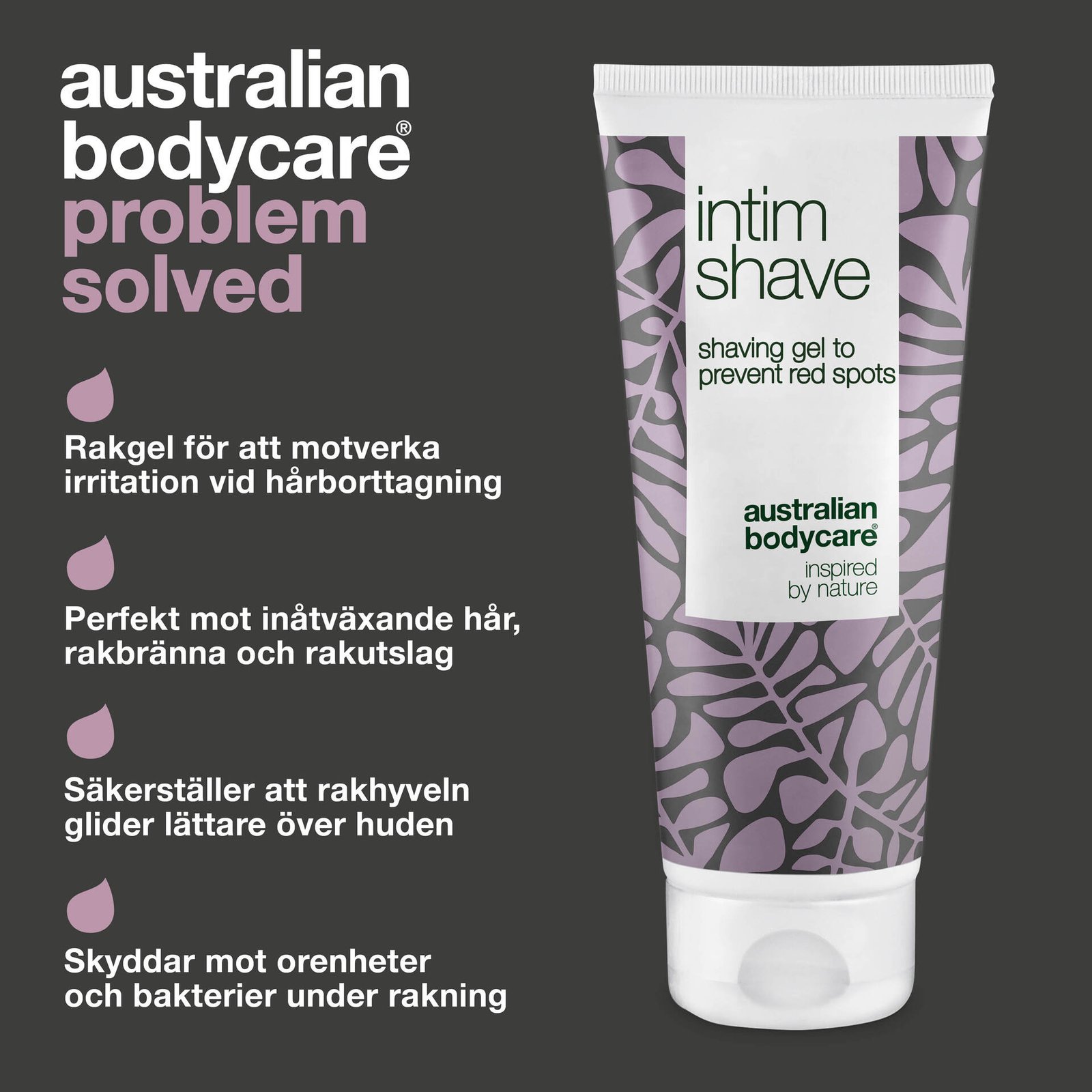 Australian Bodycare Intim rakgel mot röda rakfinnar 100 ml