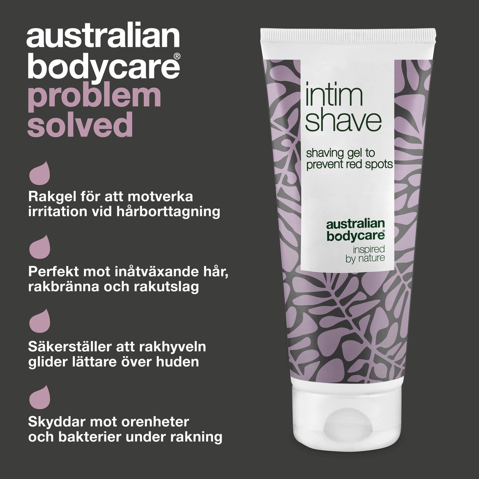 Australian Bodycare Intim rakgel mot röda rakfinnar 100 ml