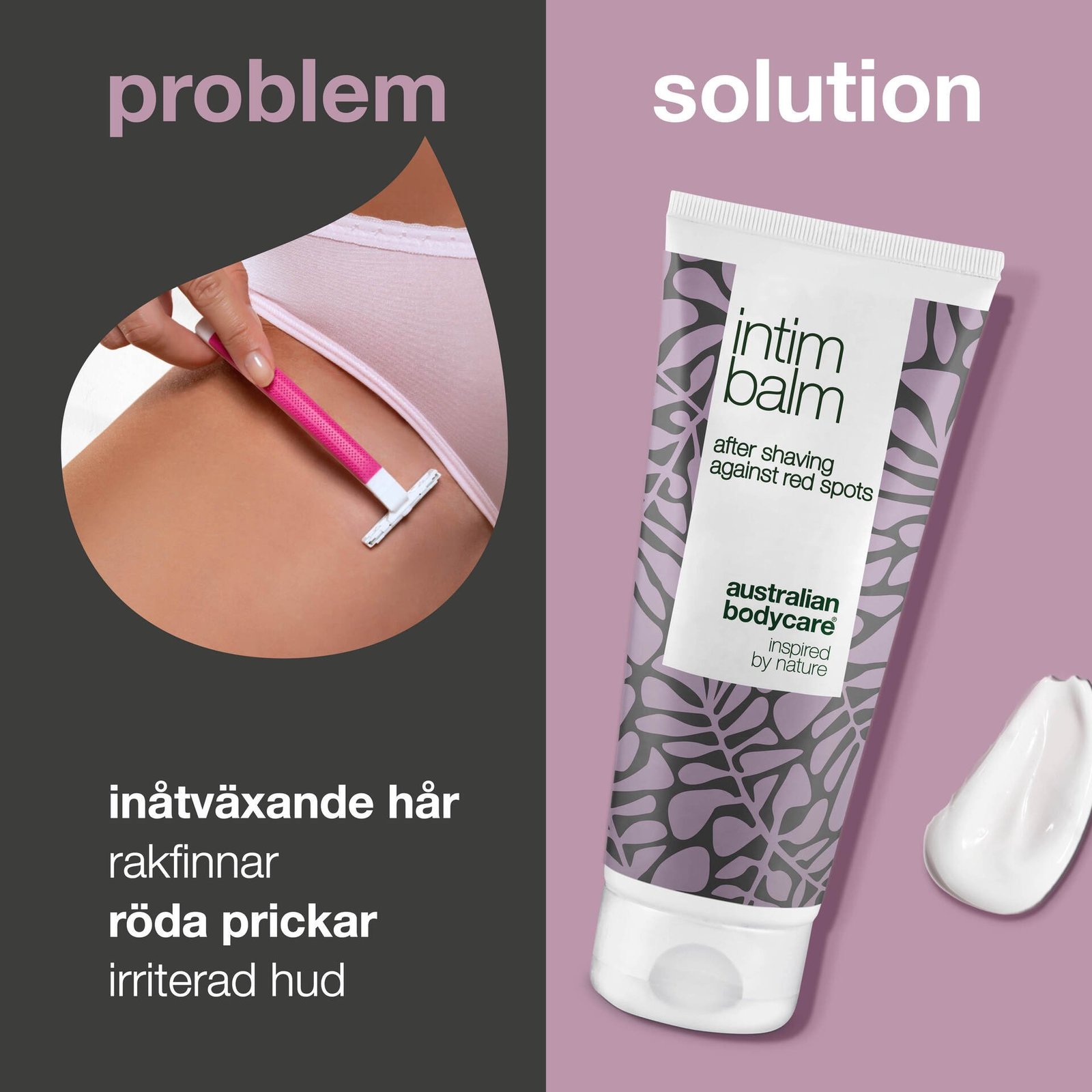 Australian Bodycare Intim Aftershave mot röda prickar 100 ml