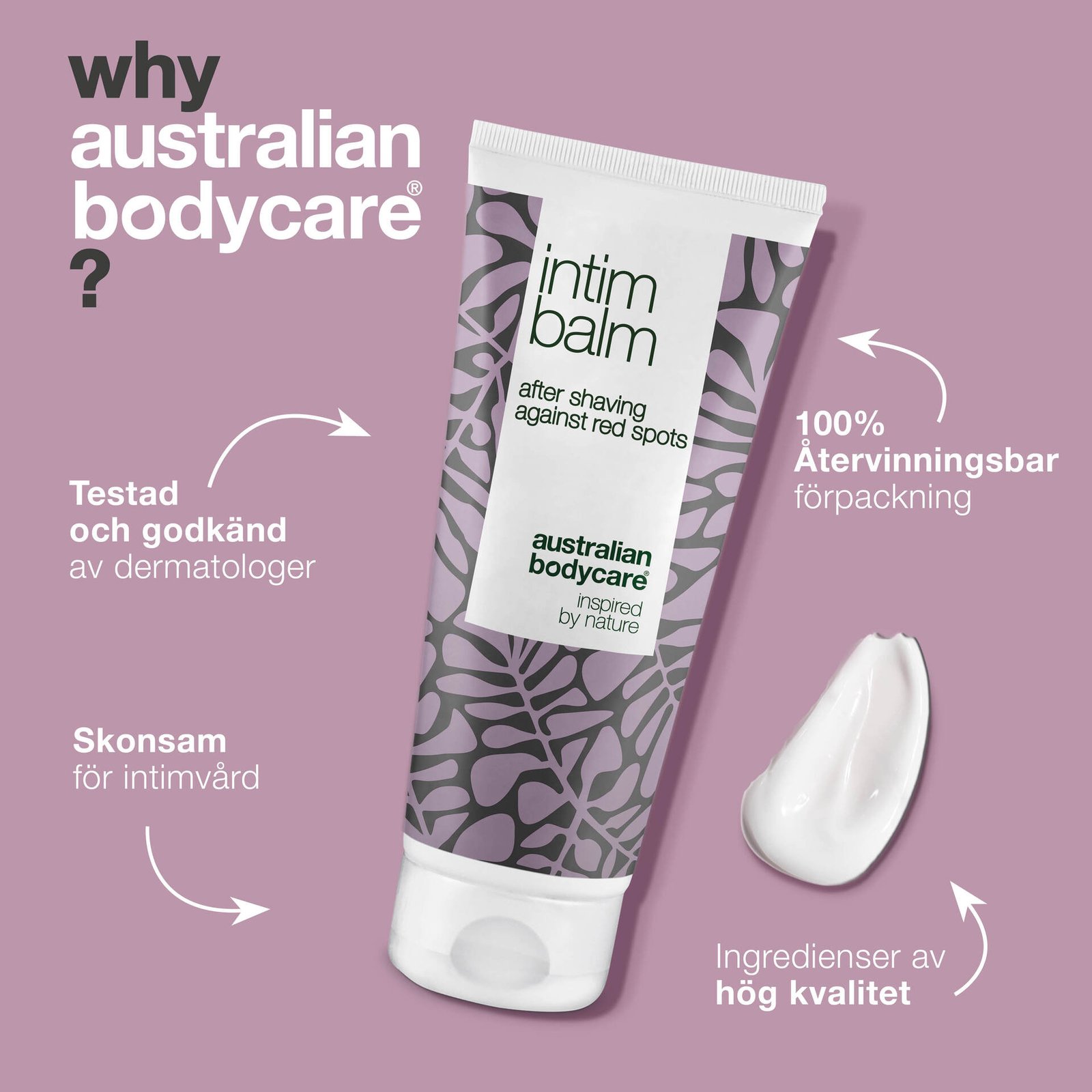 Australian Bodycare Intim Aftershave mot röda prickar 100 ml