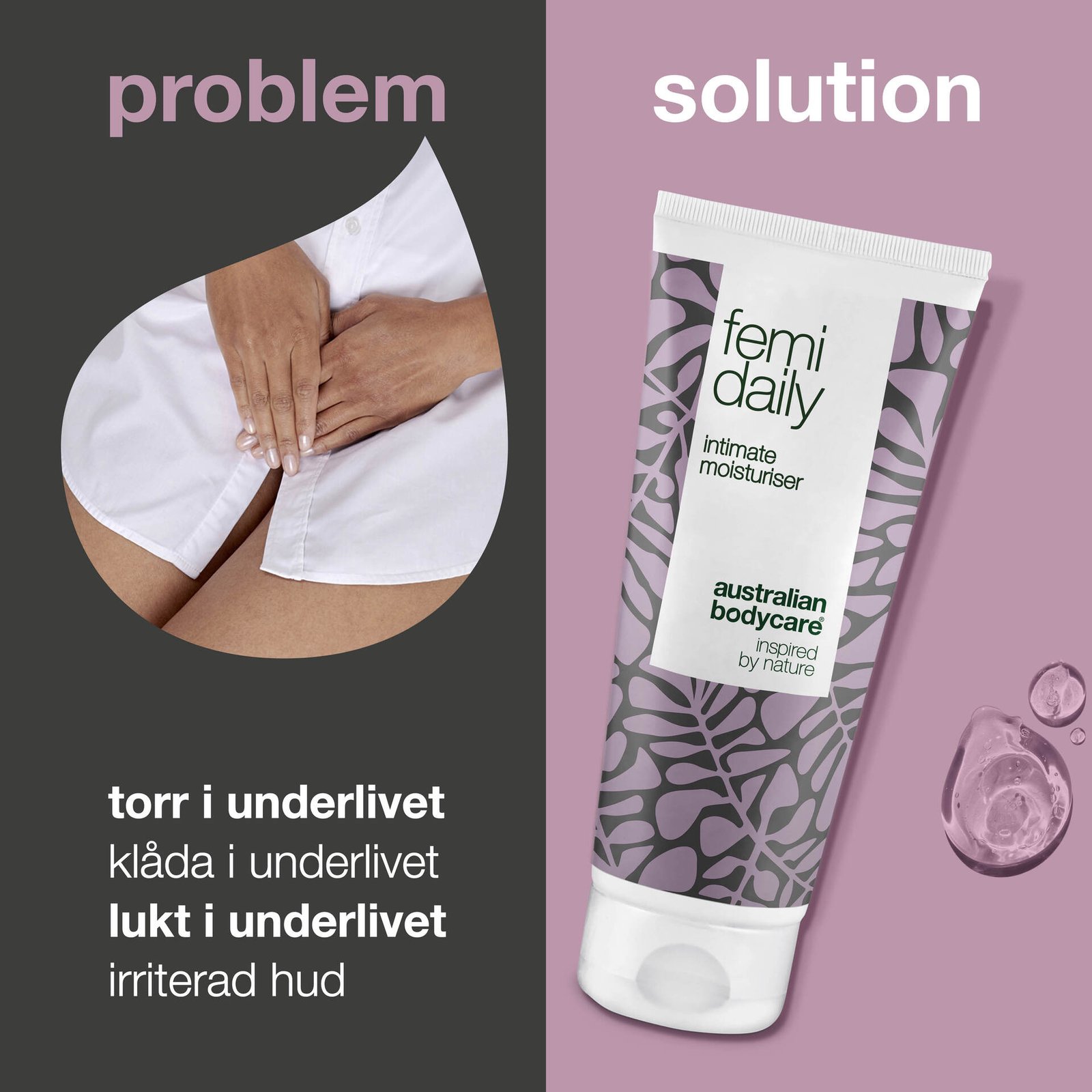 Australian Bodycare Intimgel Sveda och Klåda 100 ml