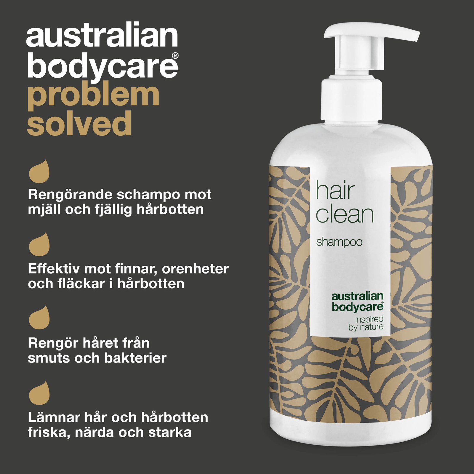 Australian Bodycare Tea Tree Oil Mjällschampo 500 ml