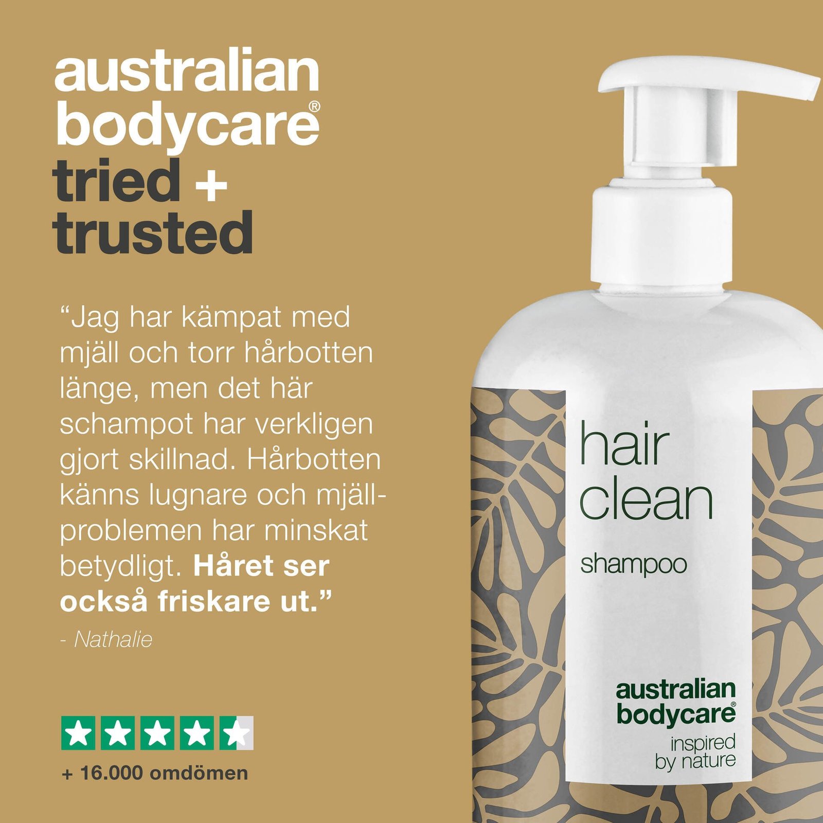 Australian Bodycare Mjällschampo 500 ml