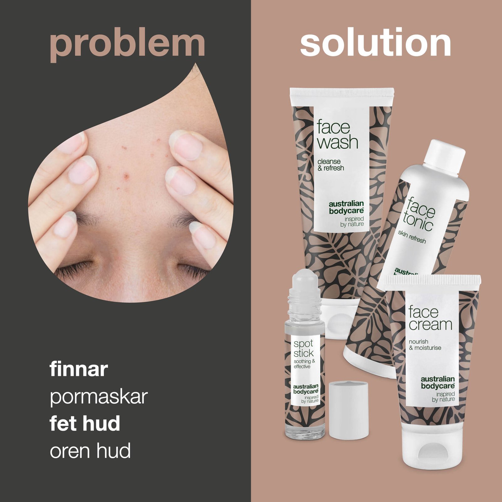 Australian Bodycare Ansiktsvård vid finnar och oren hud