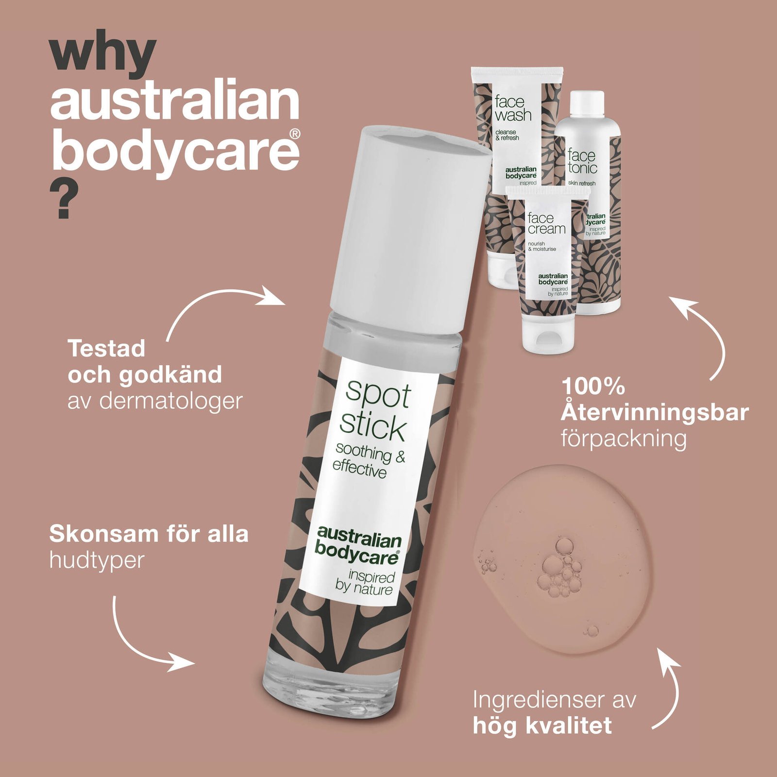 Australian Bodycare Ansiktsvård vid finnar och oren hud