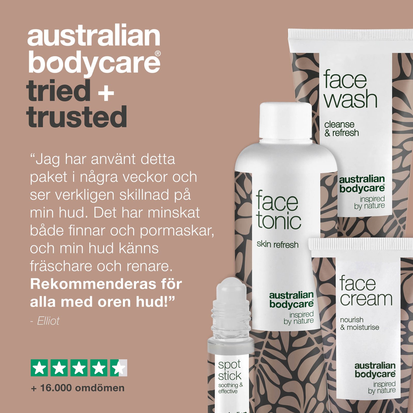 Australian Bodycare Ansiktsvård vid finnar och oren hud