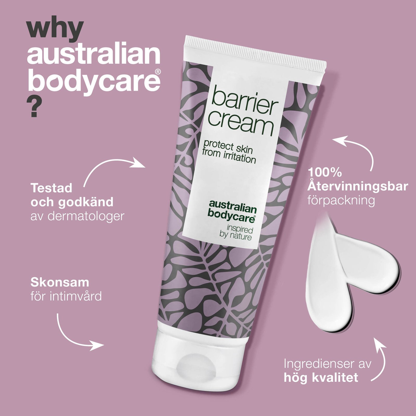 Australian Bodycare Intim Barriärkräm Inkontinens och Irritation 100 ml