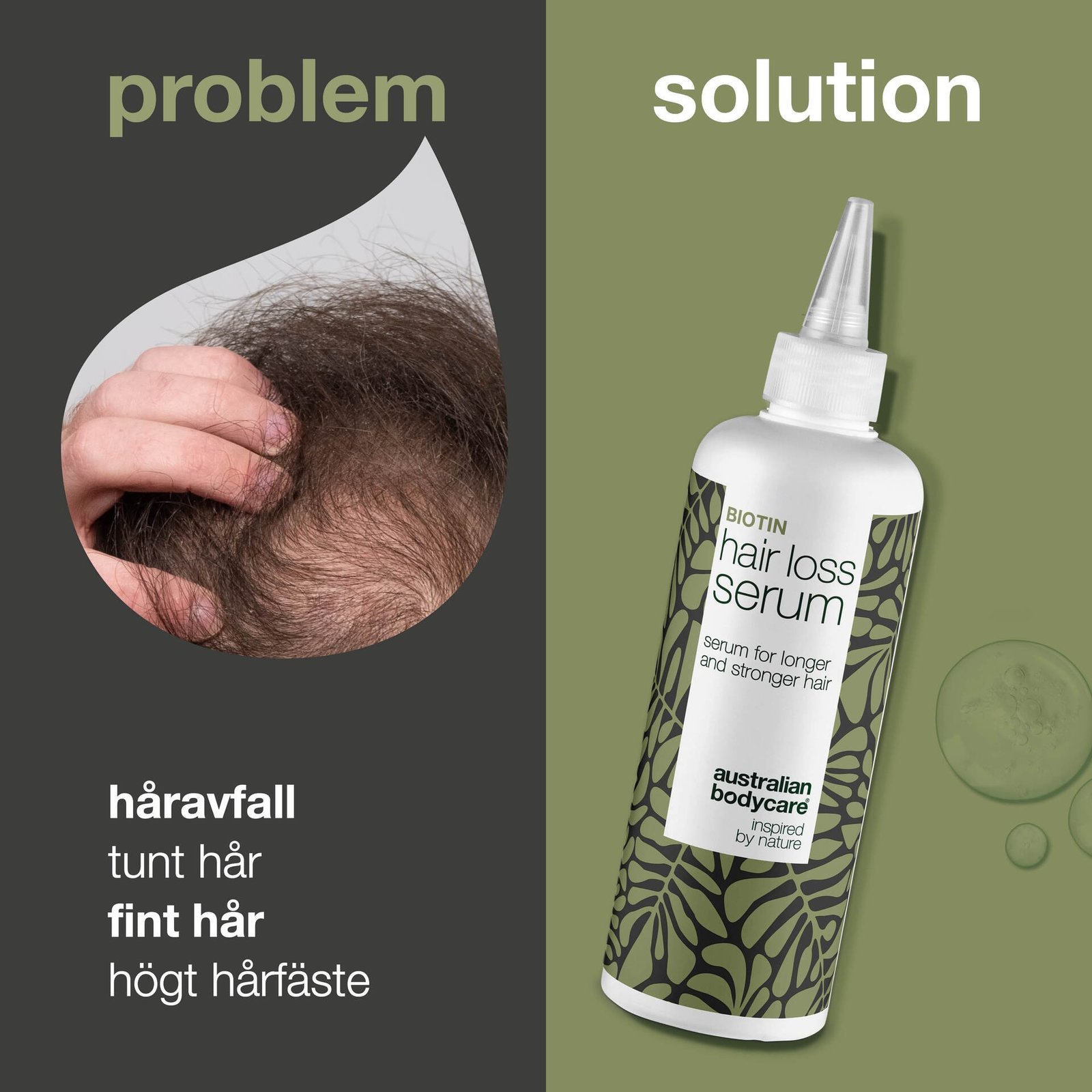 Australian Bodycare Håravfall Serum med Biotin 250 ml