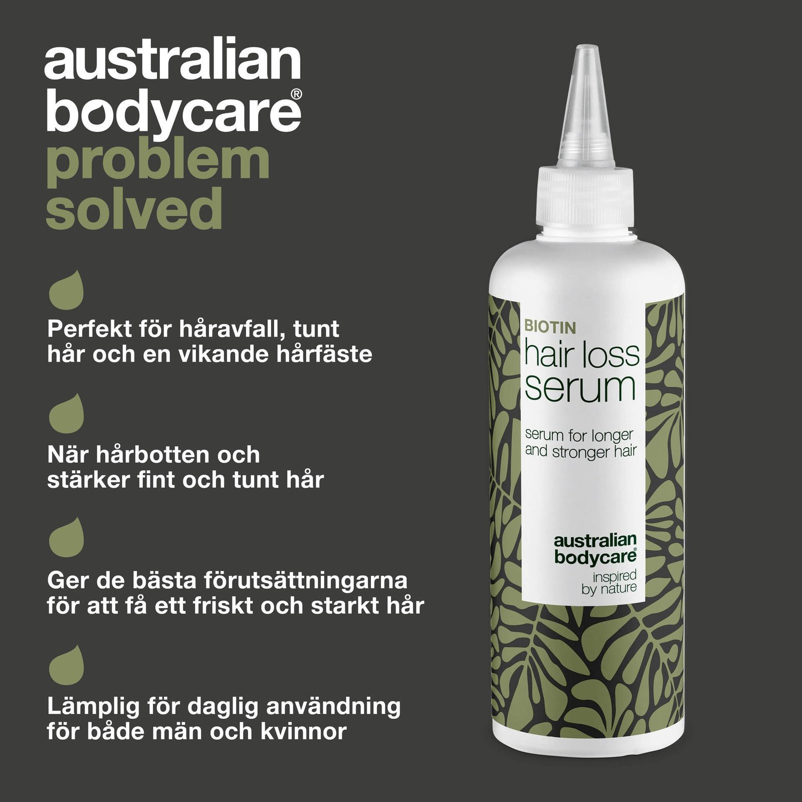 Australian Bodycare Håravfall Serum med Biotin 250 ml