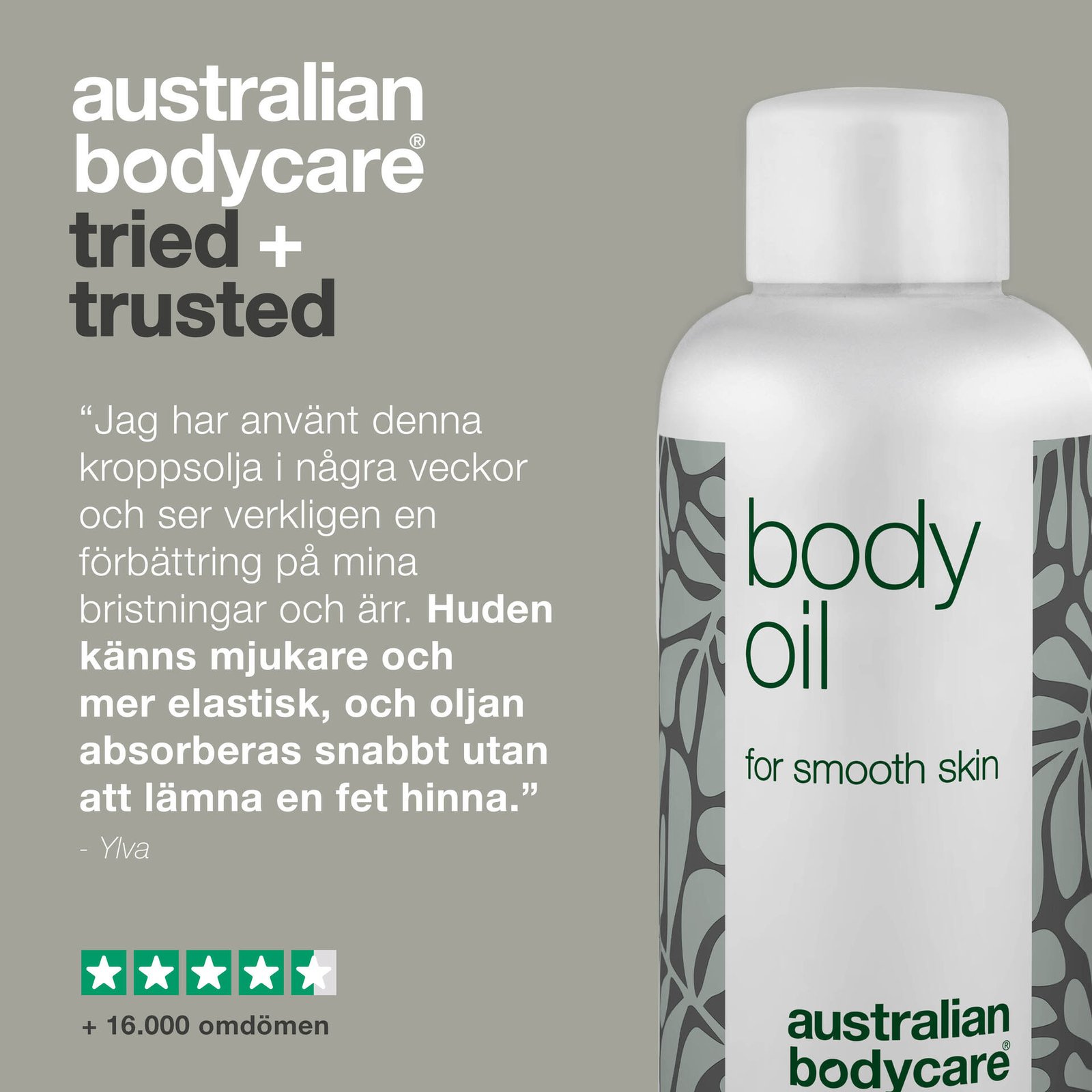 Australian Bodycare Kroppsolja vid bristningar och ärr 80 ml