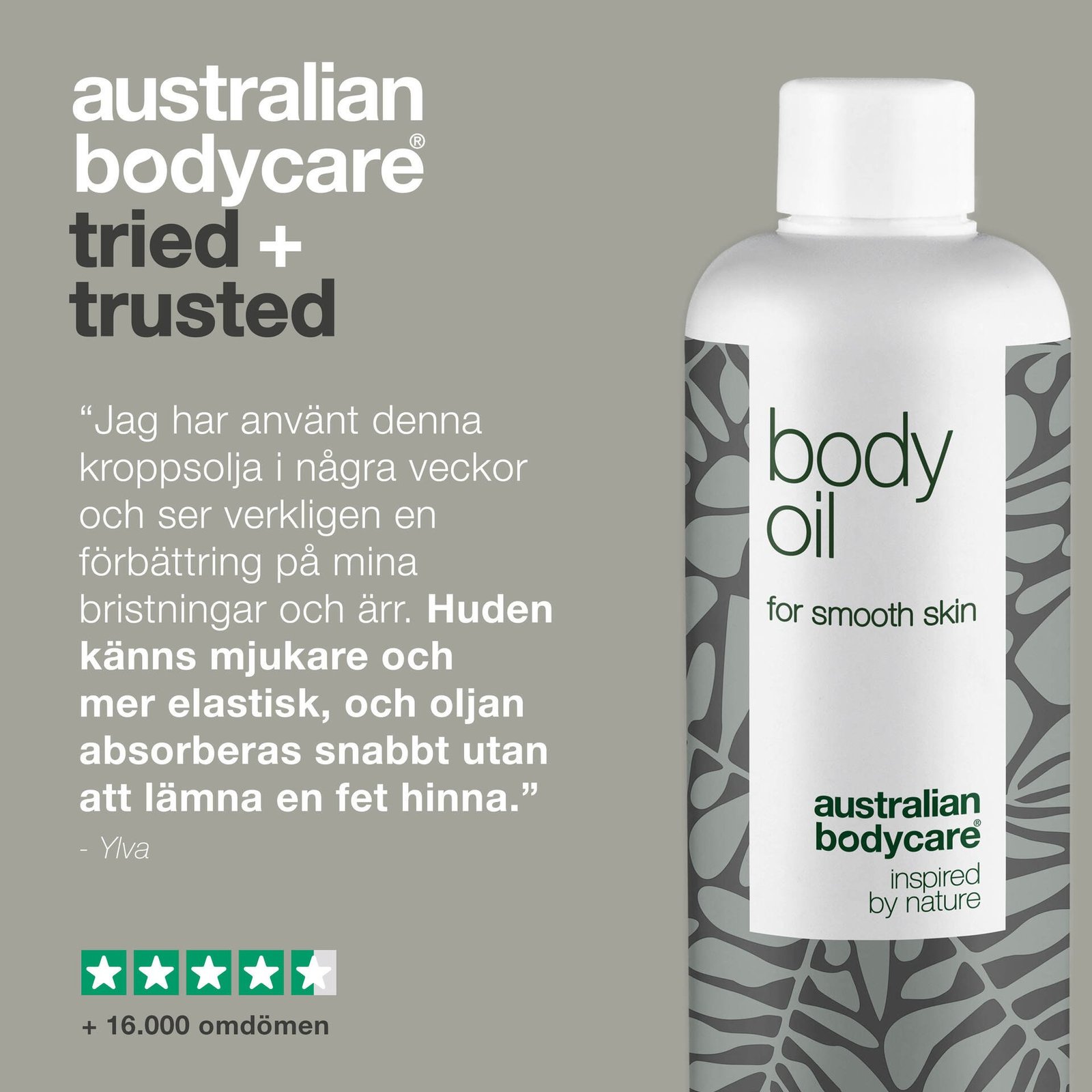 Australian Bodycare Kroppsolja vid bristningar och ärr 150 ml