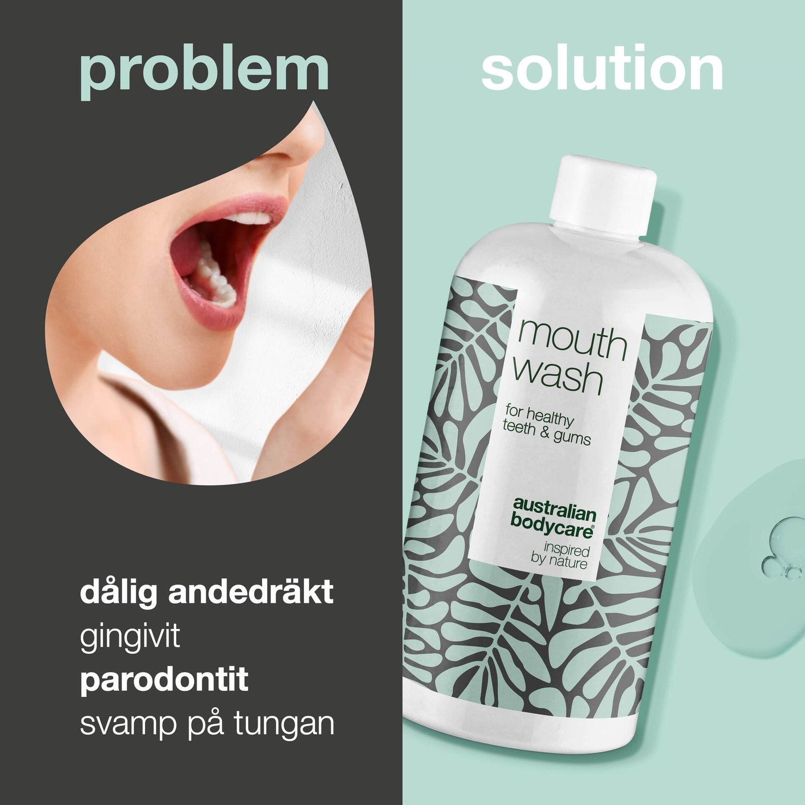 Australian Bodycare Munskölj vid dålig andedräkt  500 ml